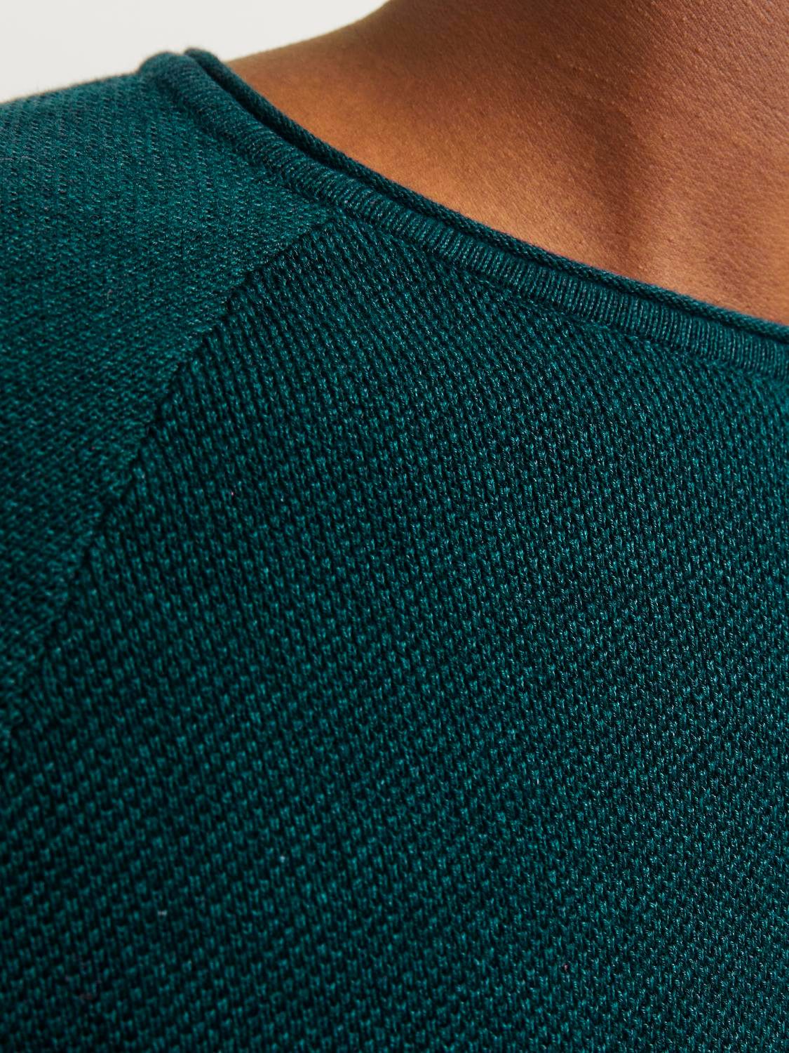 Jack & Jones Trui met ronde hals JJEHILL KNIT CREW NECK NOOS