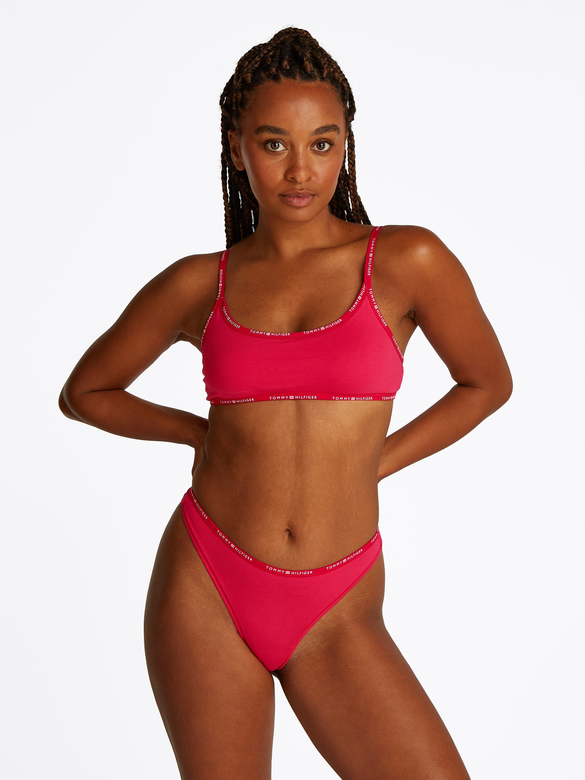 Tommy Hilfiger Underwear Tanga THONG met logo-opschriften
