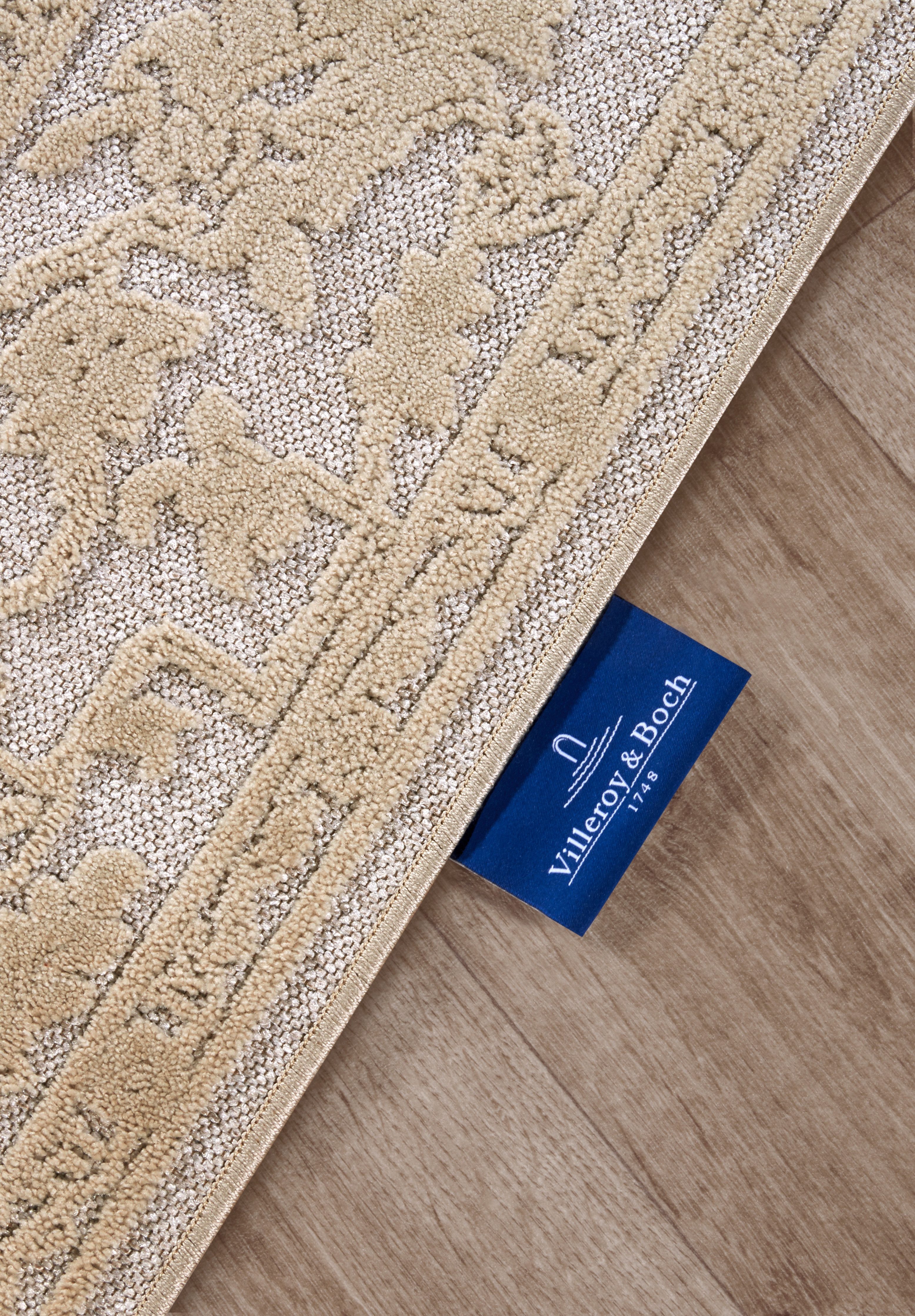 Villeroy & Boch Vloerkleed Ambroise Duurzaam, woonkamer, slaapkamer, modern, hoog-laag effect, gang