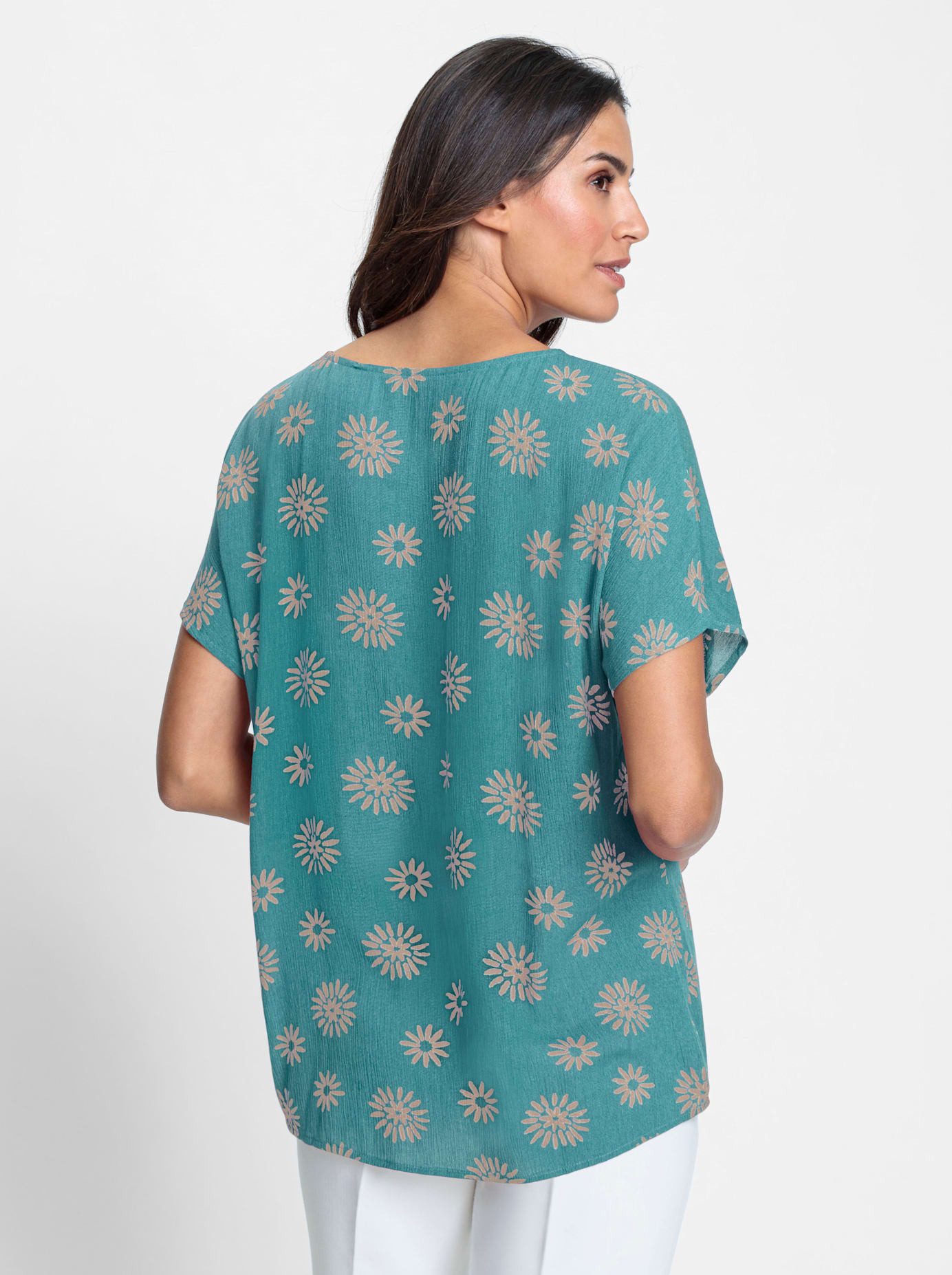 Classic Inspirationen Gedessineerde blouse