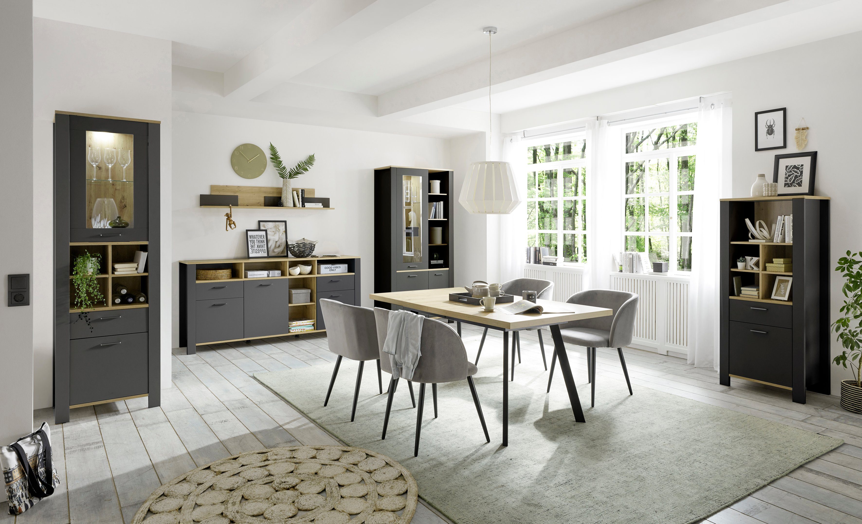 Mäusbacher Eettafel Nele Breedte 160 cm, uittrekbaar tot 210 cm