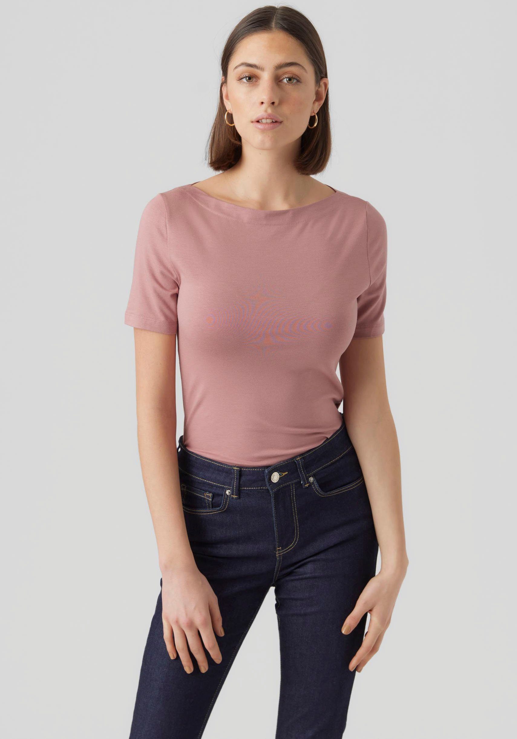 Vero Moda Shirt met korte mouwen VMPANDA MODAL S/S TOP NOOS