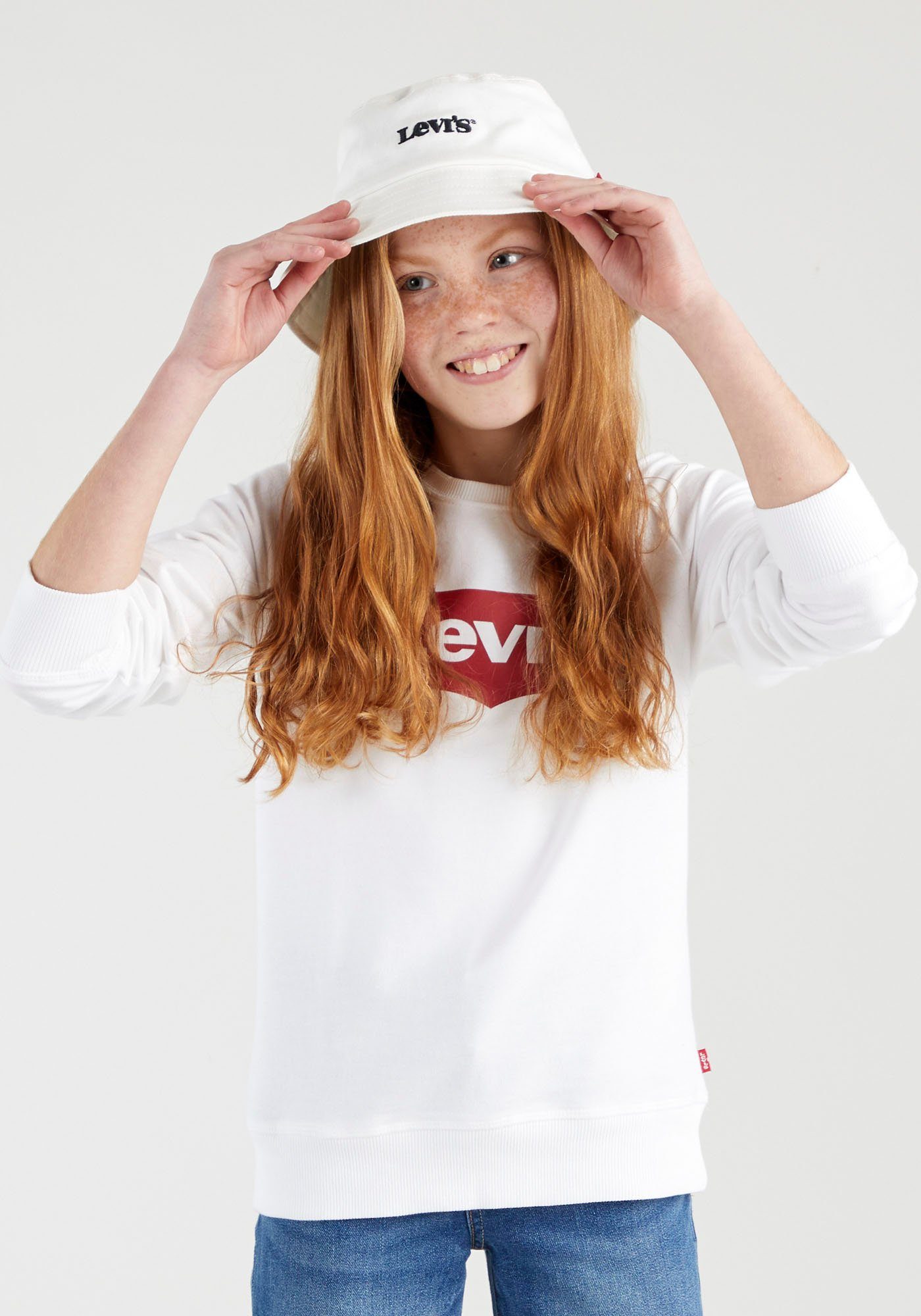 Levi's Kidswear Sweatshirt BATWING CREWNECK SWEATSHIRT