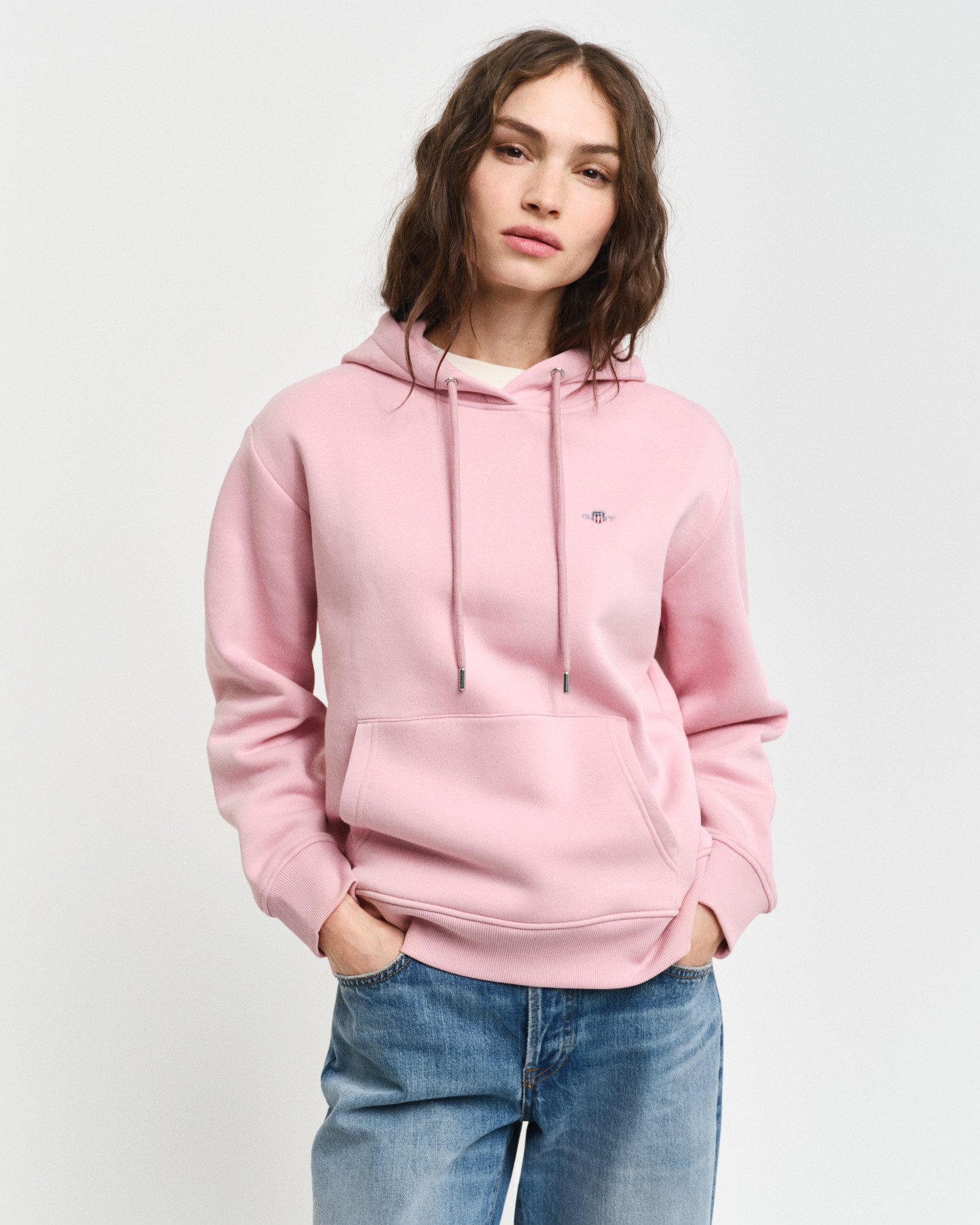 Gant Hoodie SHIELD HOODIE Grafische -borduursel op de borst