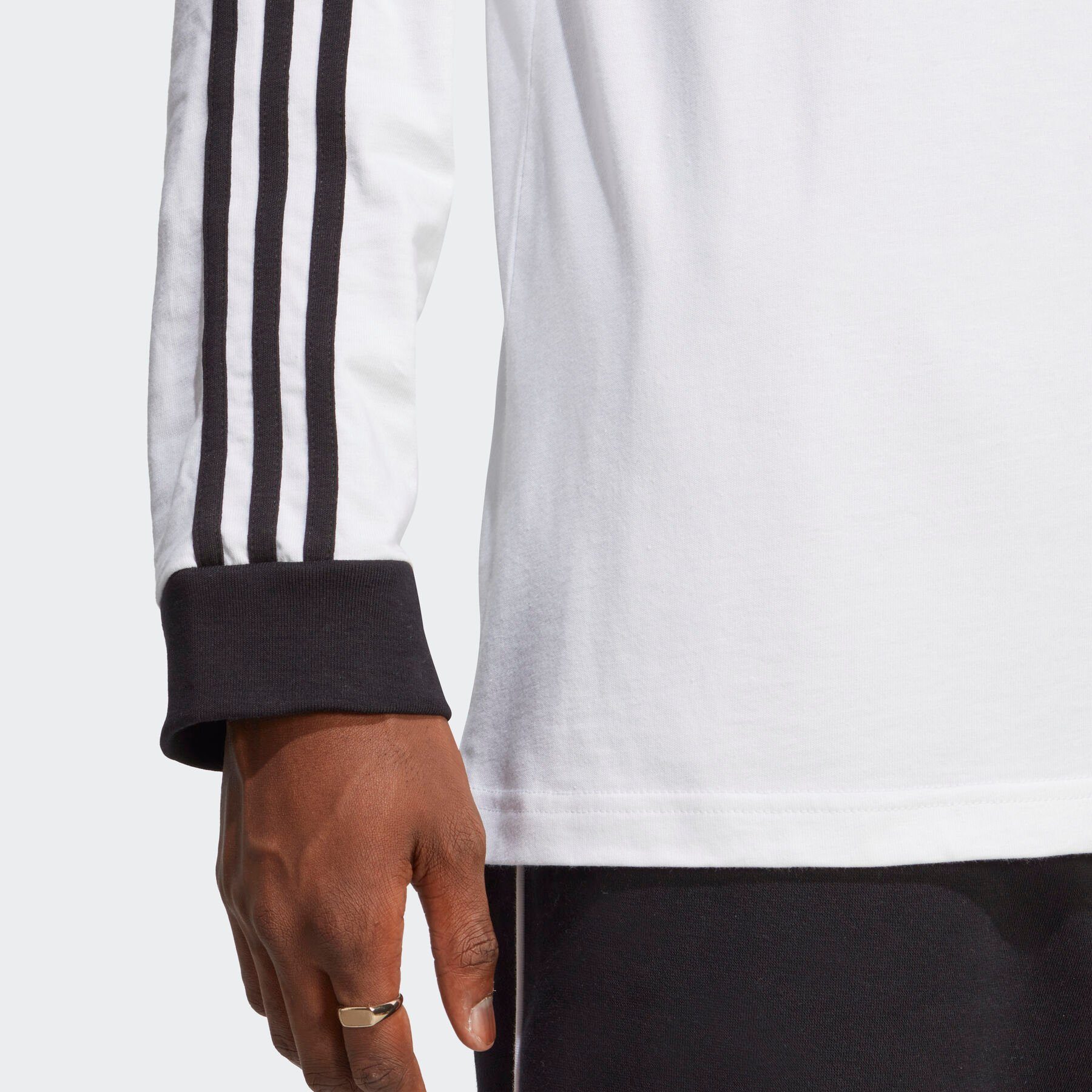 adidas Originals Shirt met lange mouwen 3-STRIPES LS T (1-delig)