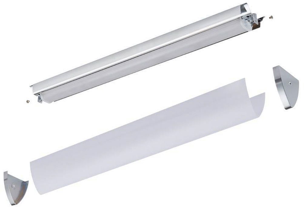 EGLO Led-wandlamp GITA 2 wandlamp, chroom, wit, IP44, spiegel lamp, badkamerlamp