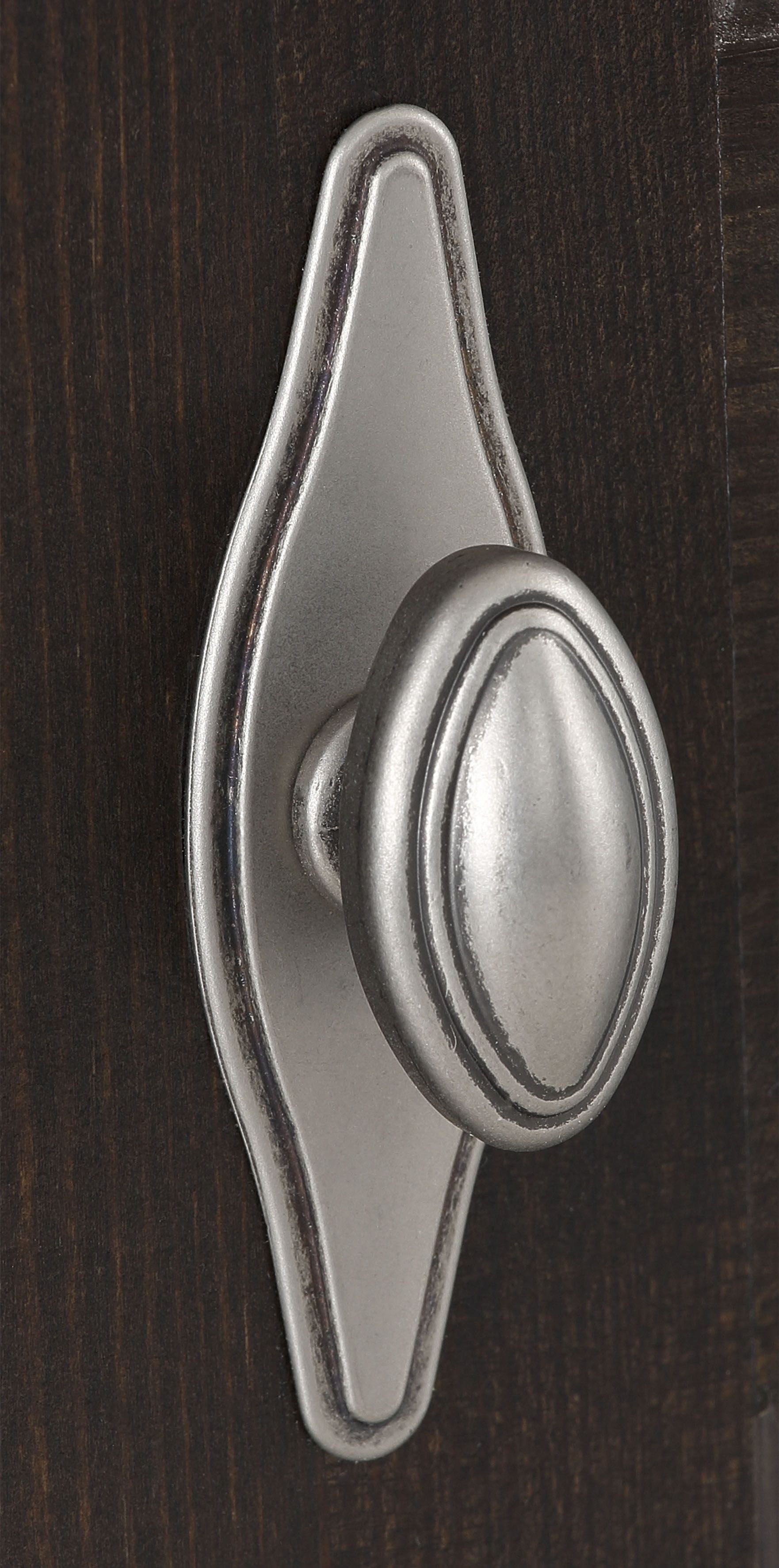 Home affaire Kledingkast Rauna, met lamellen en kassetten, klassiek landelijke stijl, rustiek massief grenen, metalen handgrepen, meerdere varianten, tijdloos design