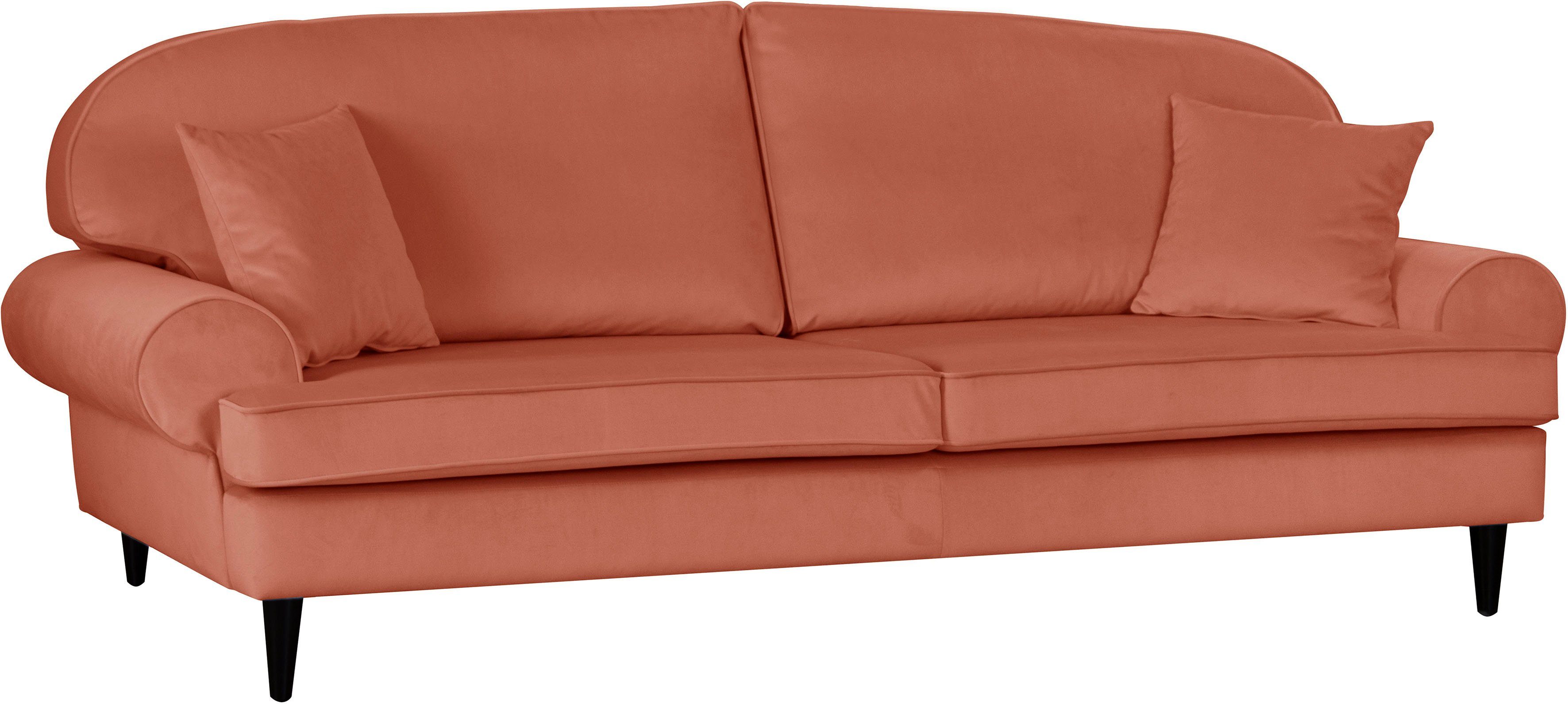 Home affaire 3-zitsbank Vitreux ook in bouclé-bekleding, incl. sierkussen