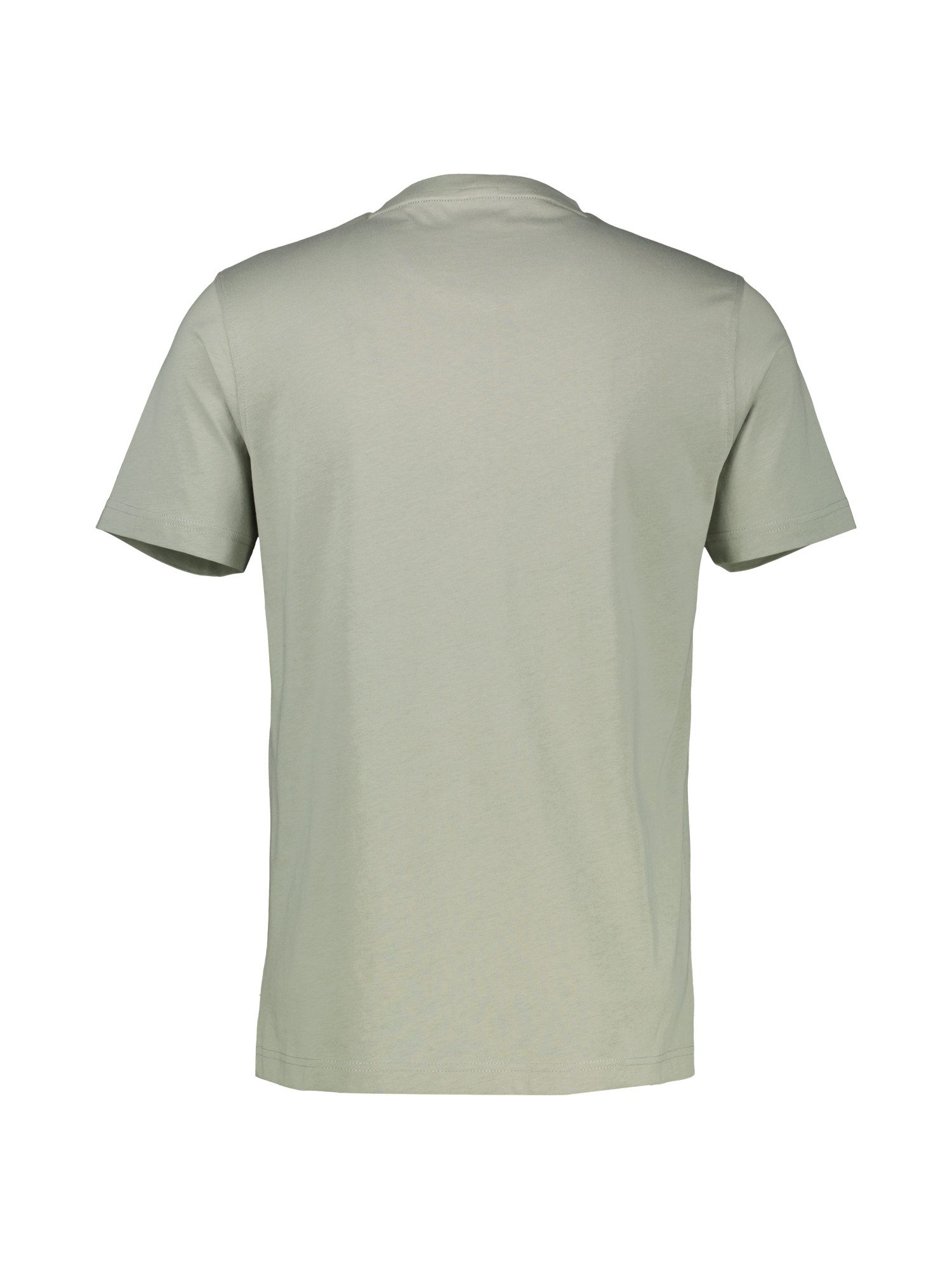 Lerros T-shirt LERROS basic T-shirt met logostiksel, effen
