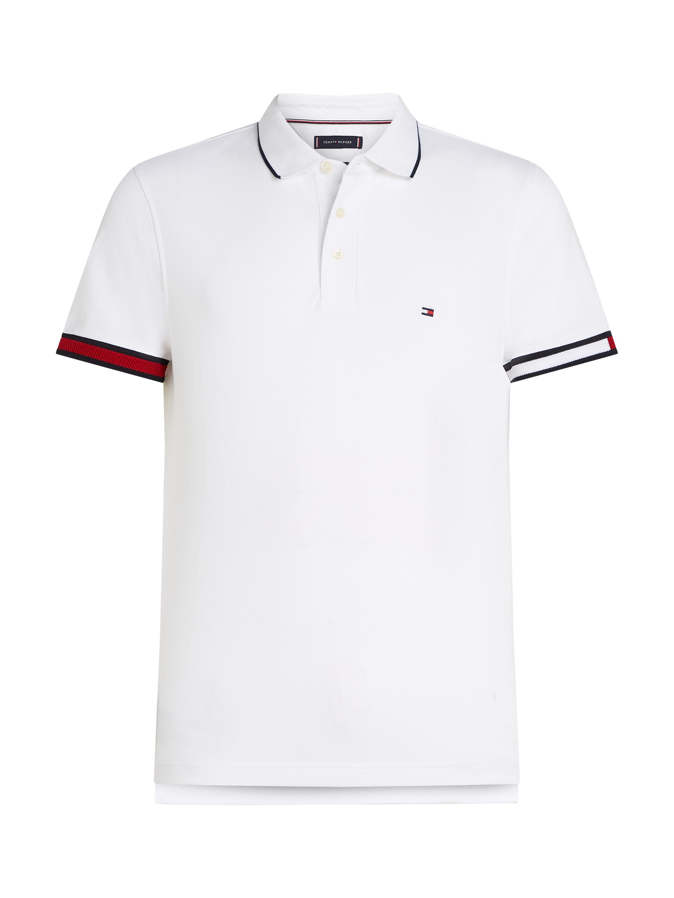 Tommy Hilfiger Poloshirt FLAG CUFF SLIM FIT POLO
