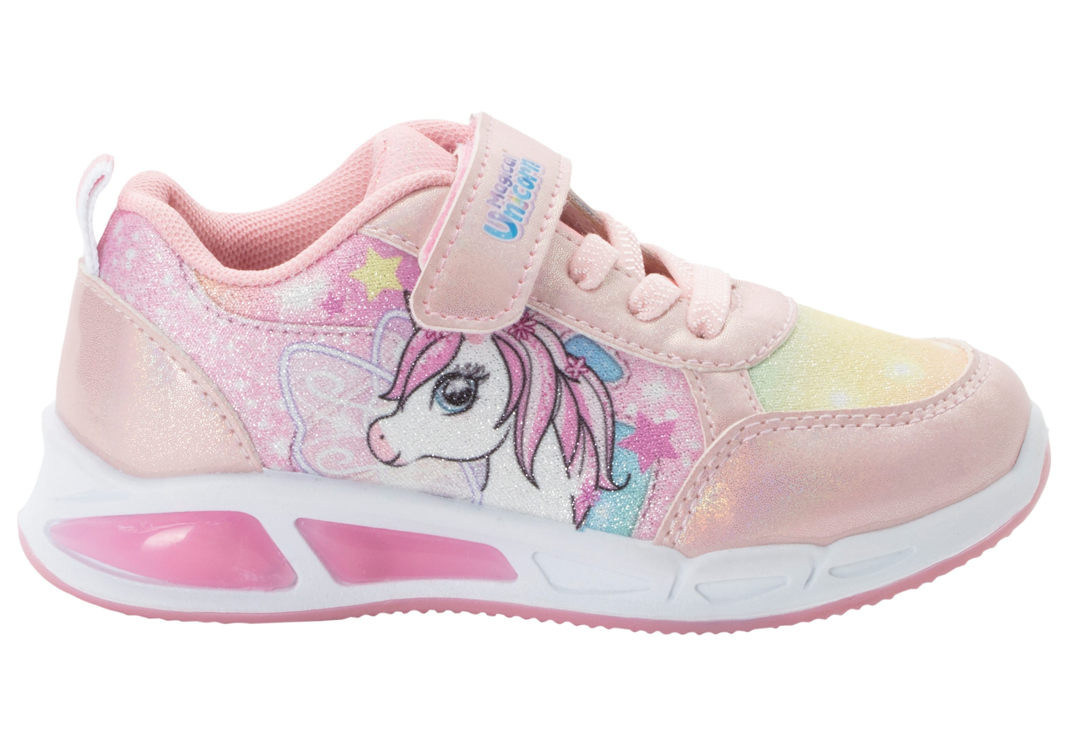 Disney Sneakers Unicorn met cool knipperlichtje