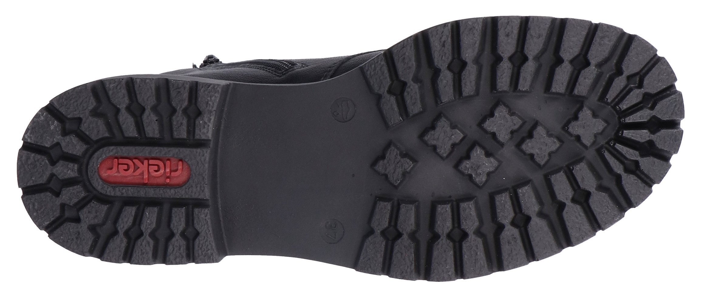 Rieker Winterlaarsjes , blokhak, veterschoenen, veterschoenen met warme voering