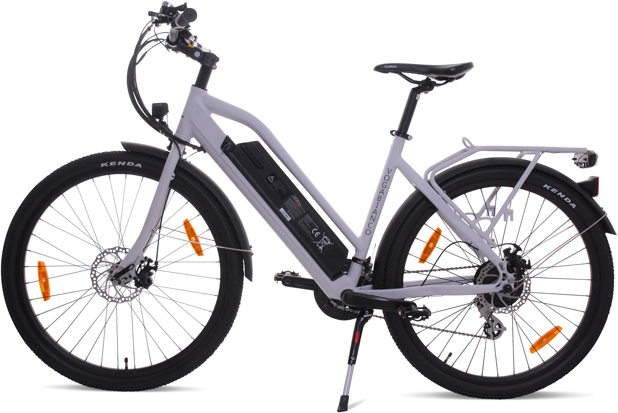 Llobe E-bike Voga Bianco Pedelec, elektrische fiets voor dames en heren