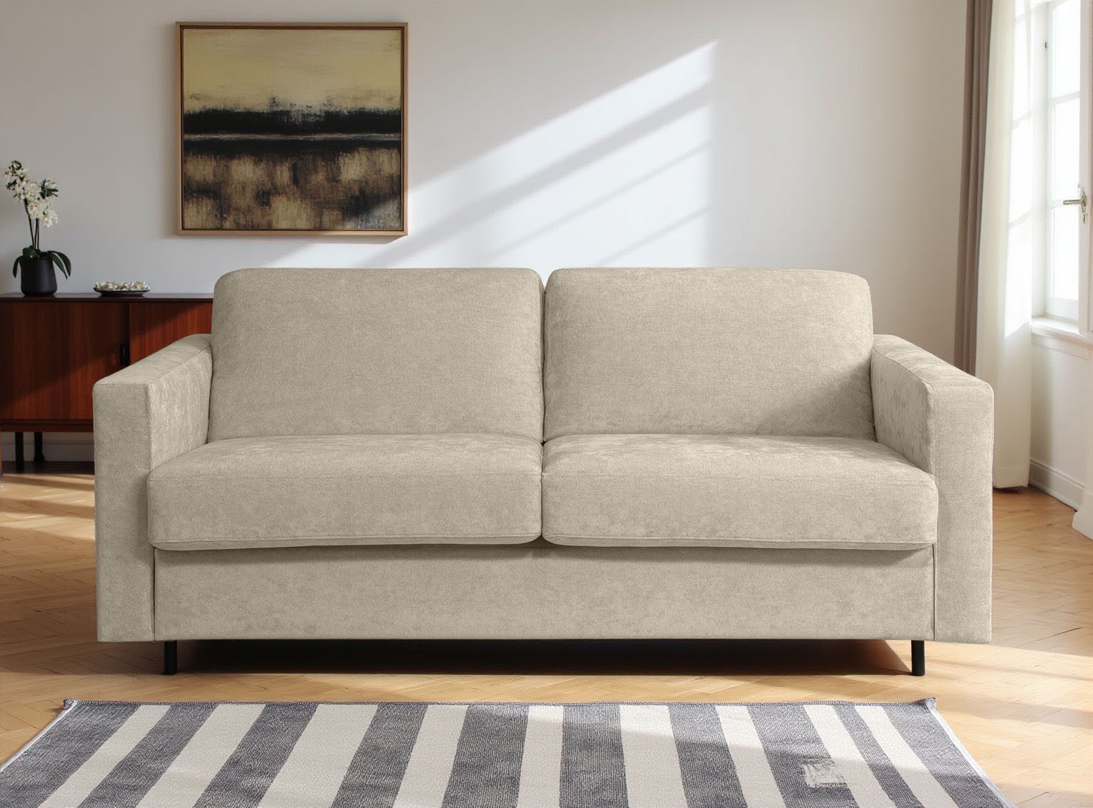 Home affaire Slaapbank Virming Doorslaapfunctie met vering en matras