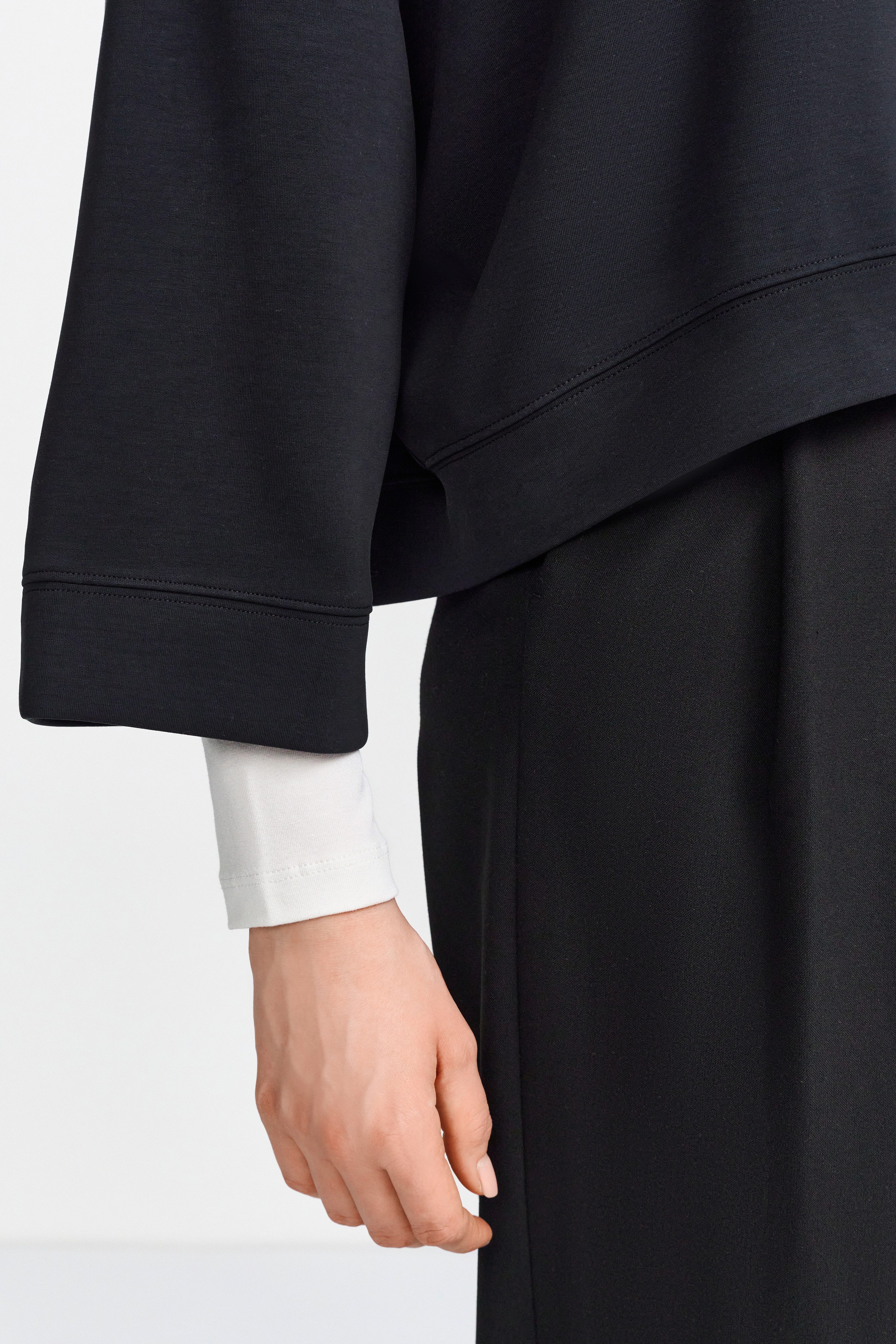 Rich & Royal Shirt met korte mouwen Tencel peached Shirt modieus kortarm sweatshirt
