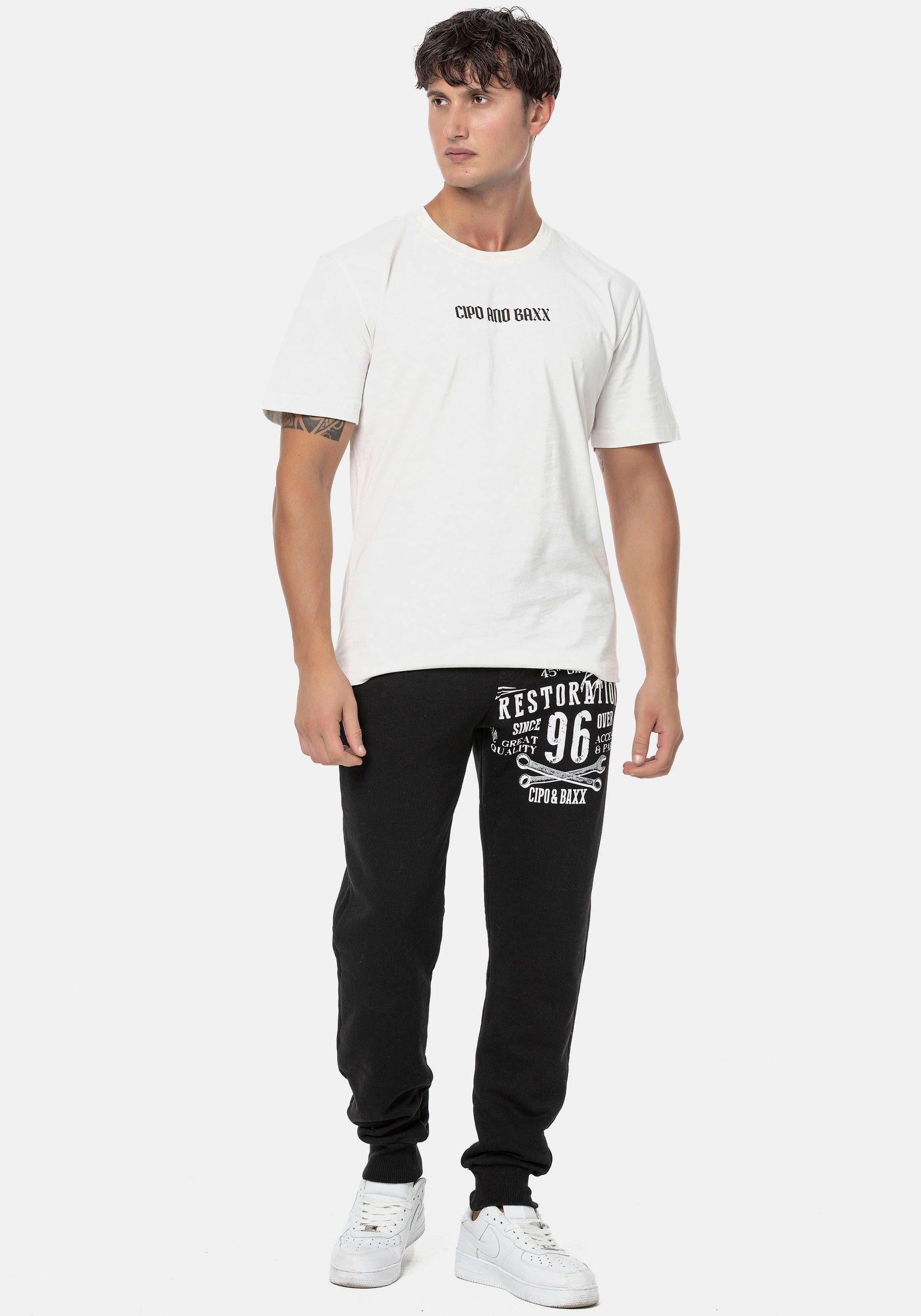 Cipo & Baxx Shirt met korte mouwen