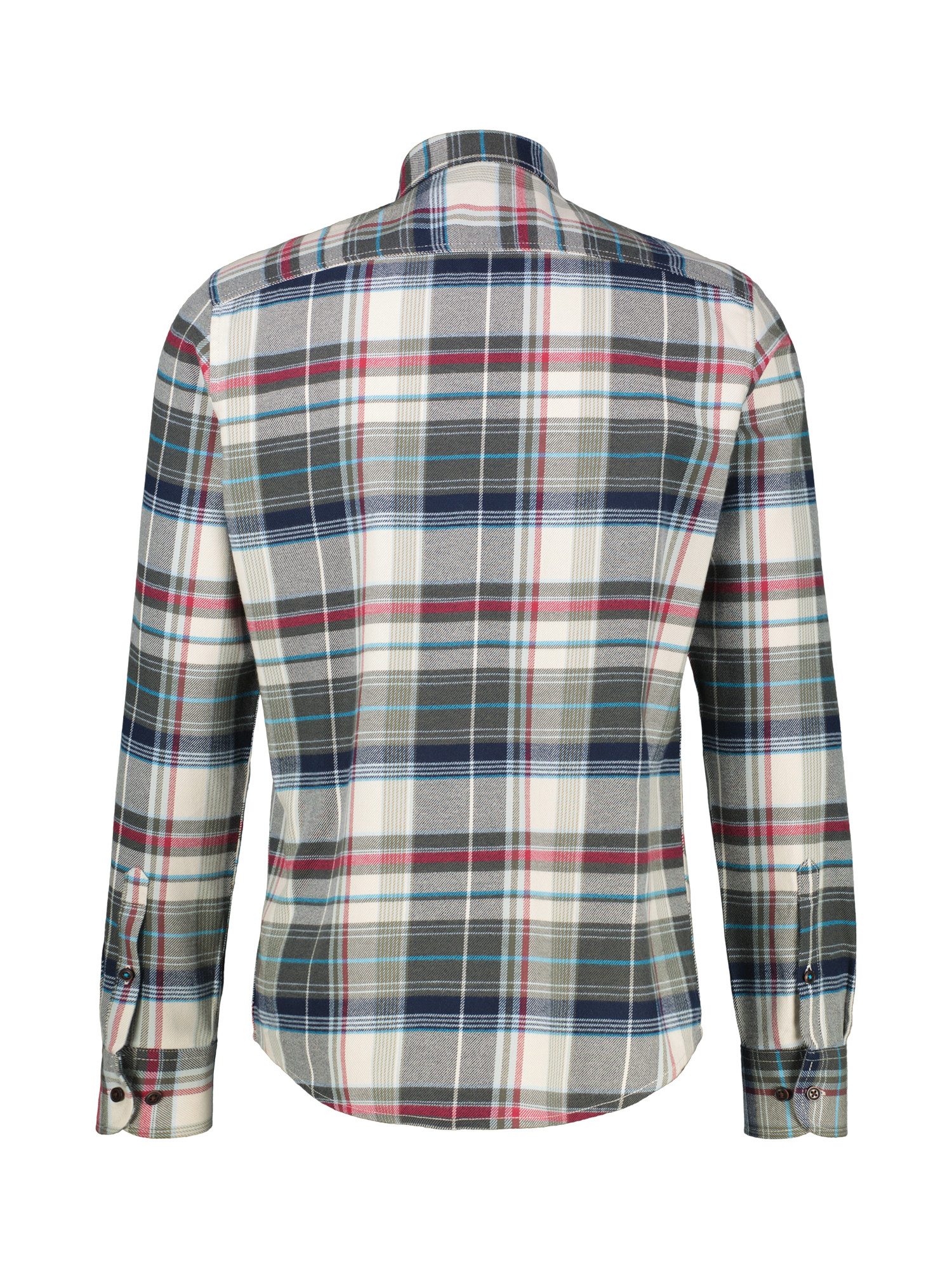 Lerros Flanellen overhemd LERROS Modieus geruit overhemd van flanel