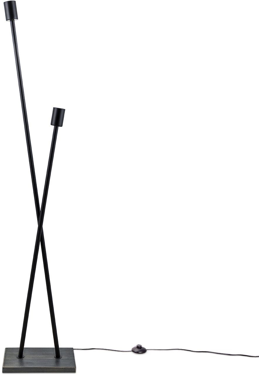 Paco Home Staande lamp IKS Vloerlamp LED lamp woonkamer vintage retro industrieel ontwerp E27