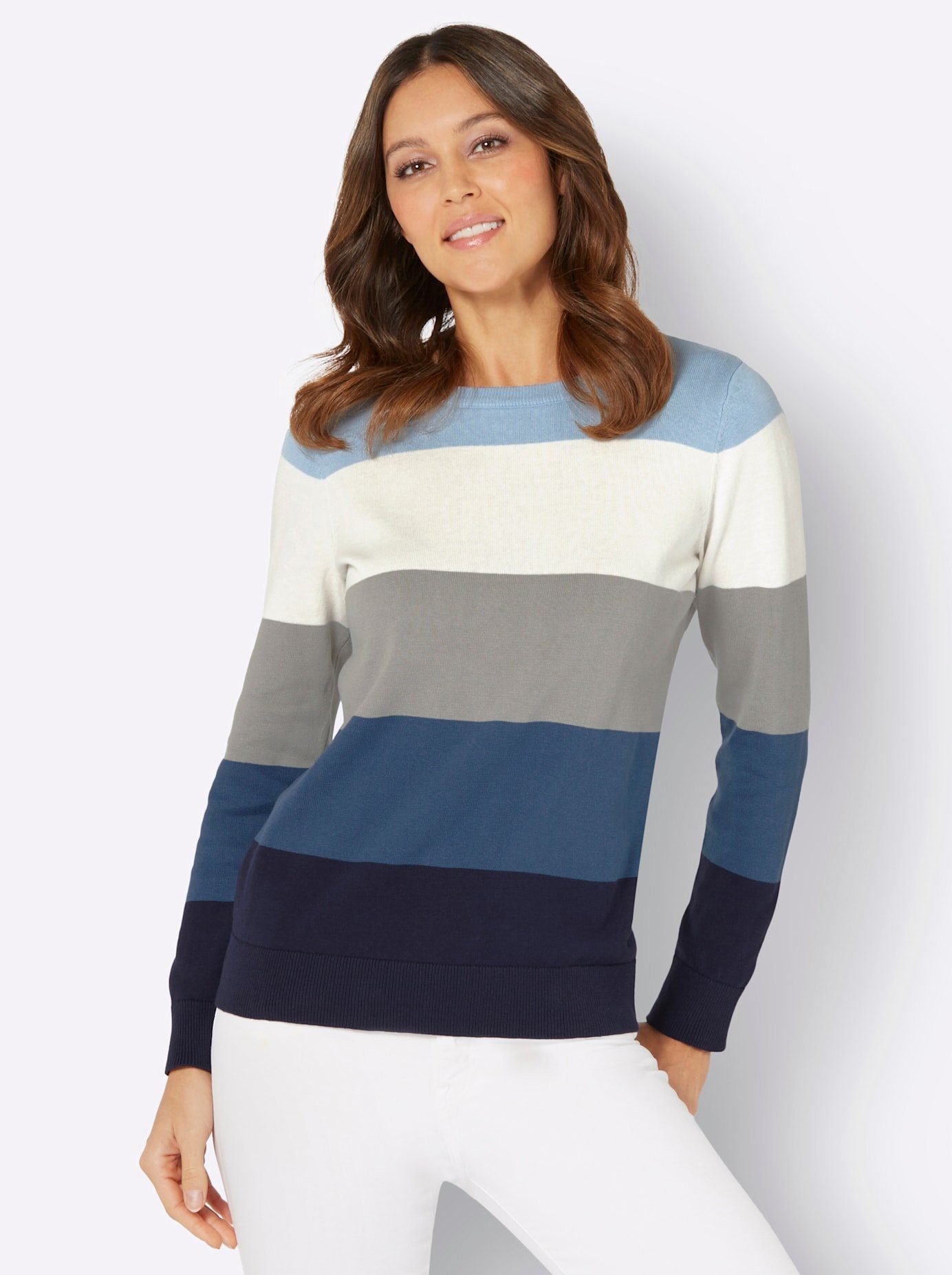 Classic Basics Trui met ronde hals Trui met lange mouwen