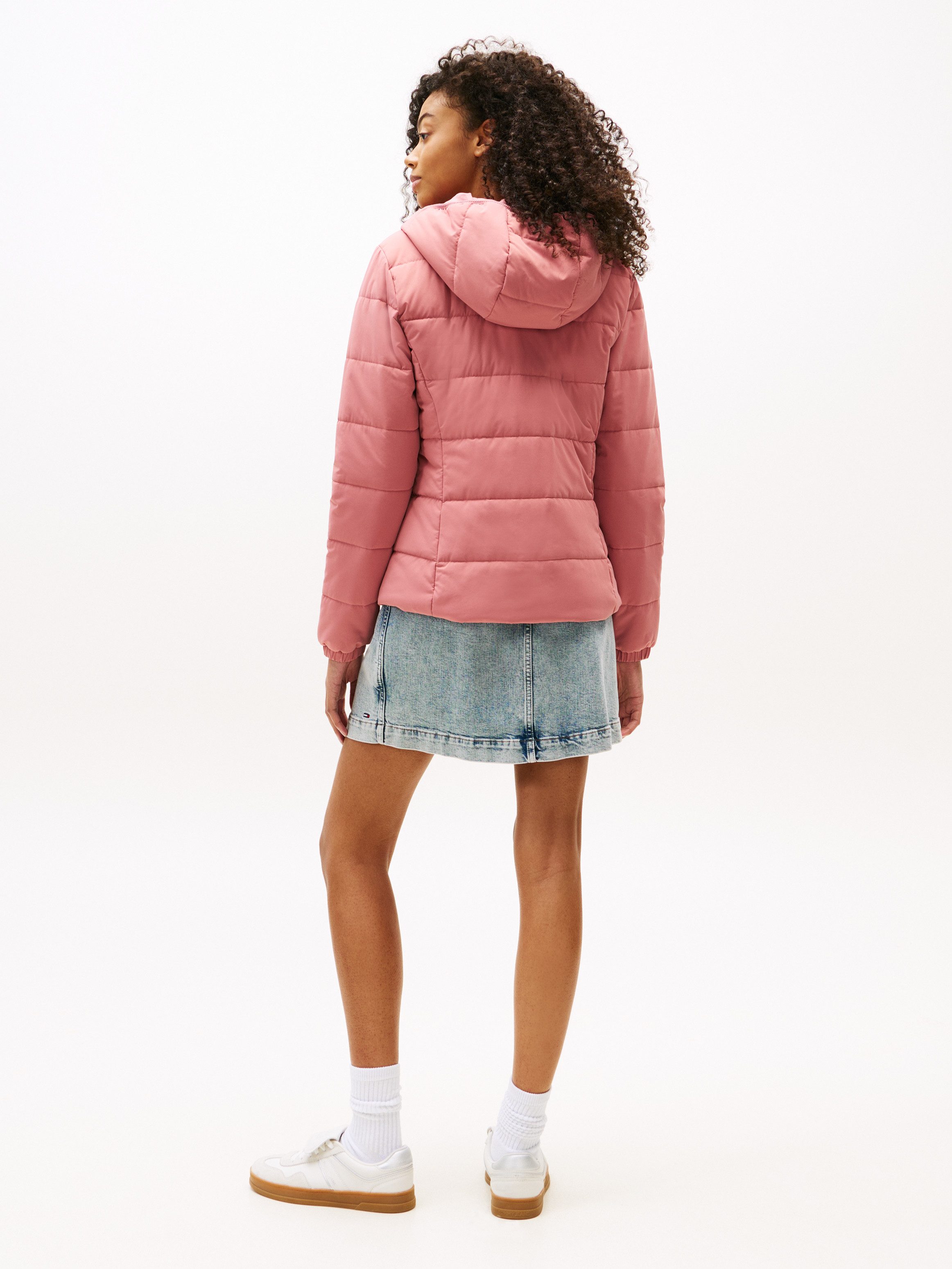 TOMMY JEANS Gewatteerde jas TJW SLIM LW HOODED PADDED JACKET