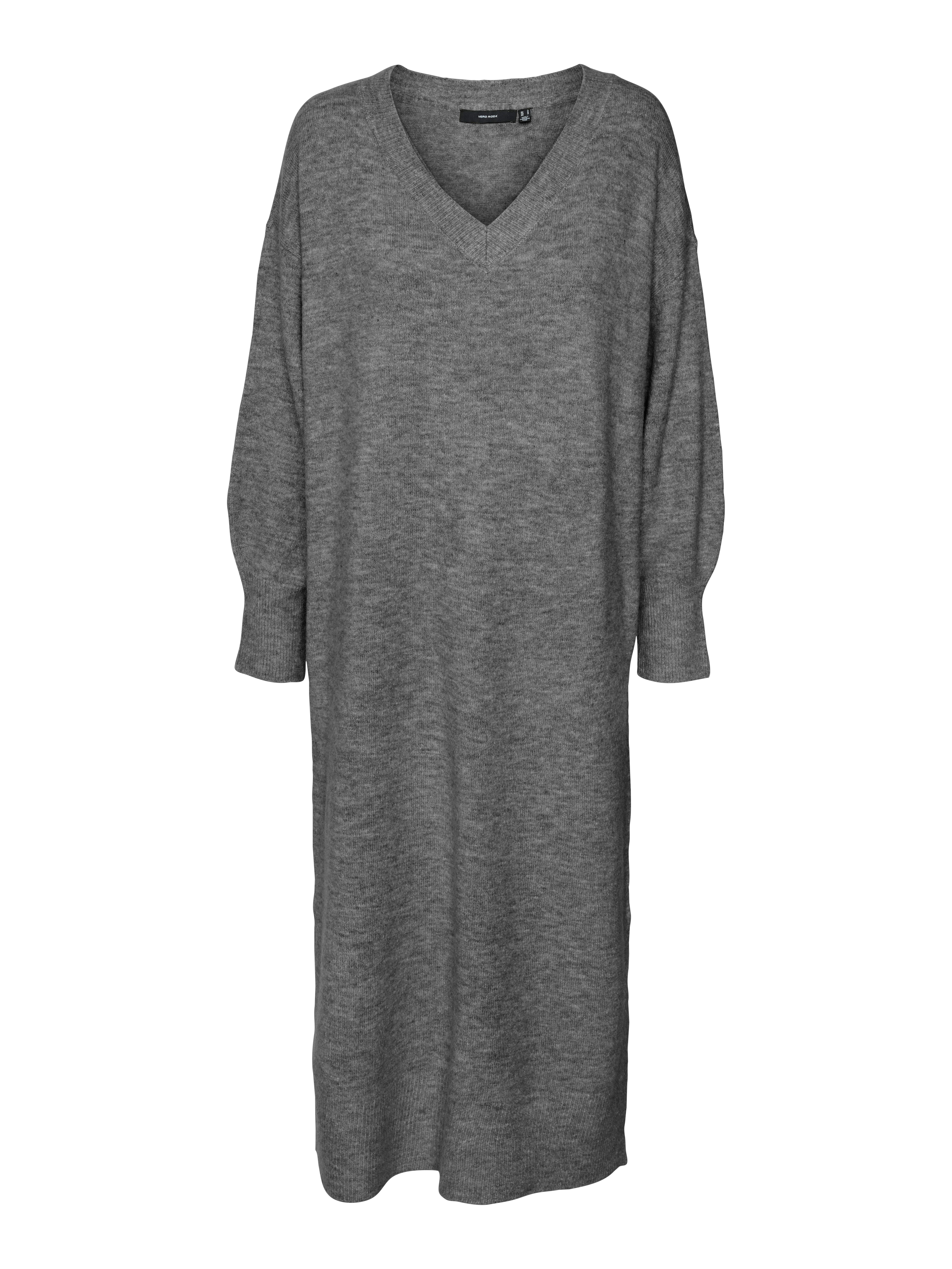 Vero Moda Gebreide jurk VMJUPITER LS V-NECK CALF DRESS BF