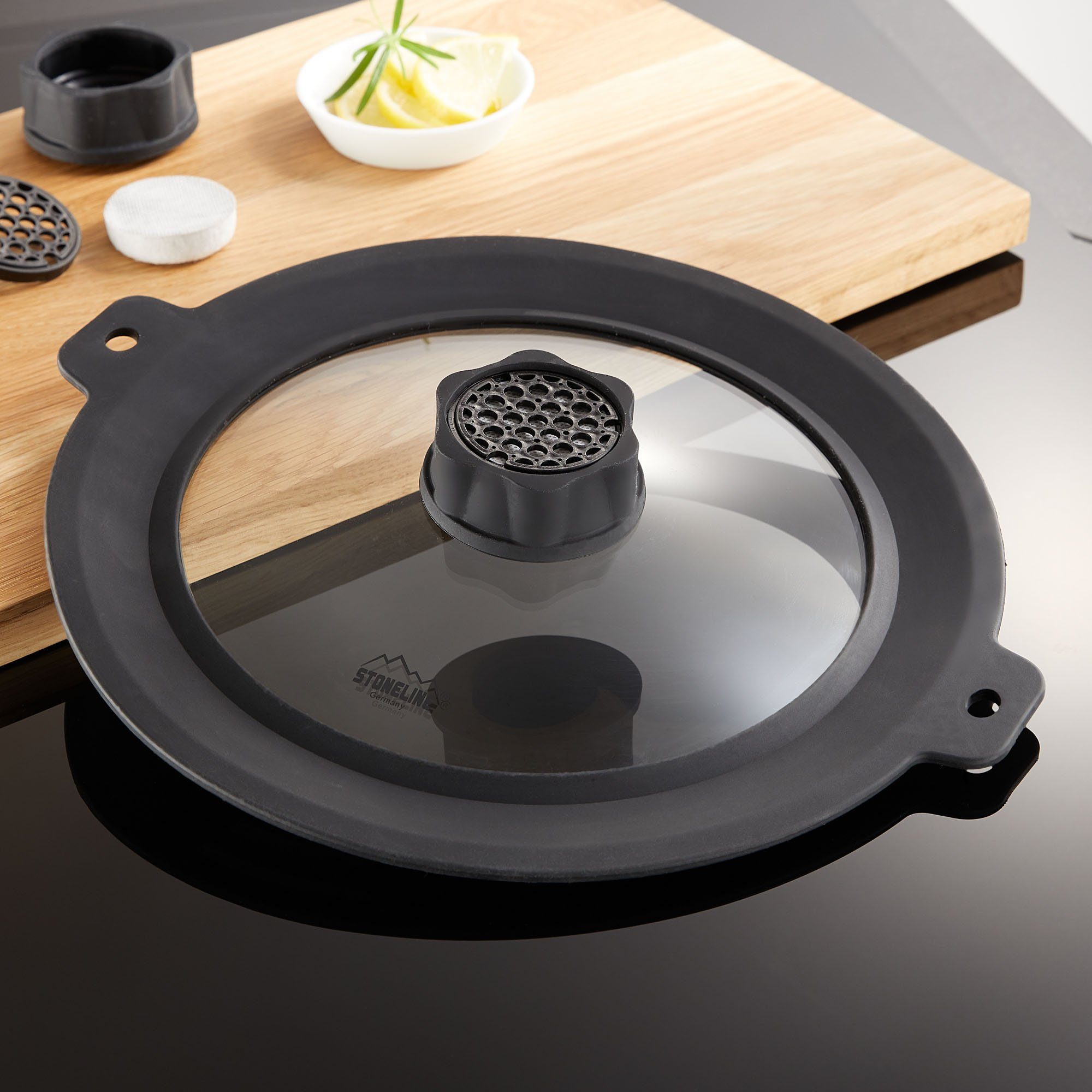 STONELINE Universele deksel Smell Well voor ø 22/24/26/28 cm, inclusief smell well navulset
