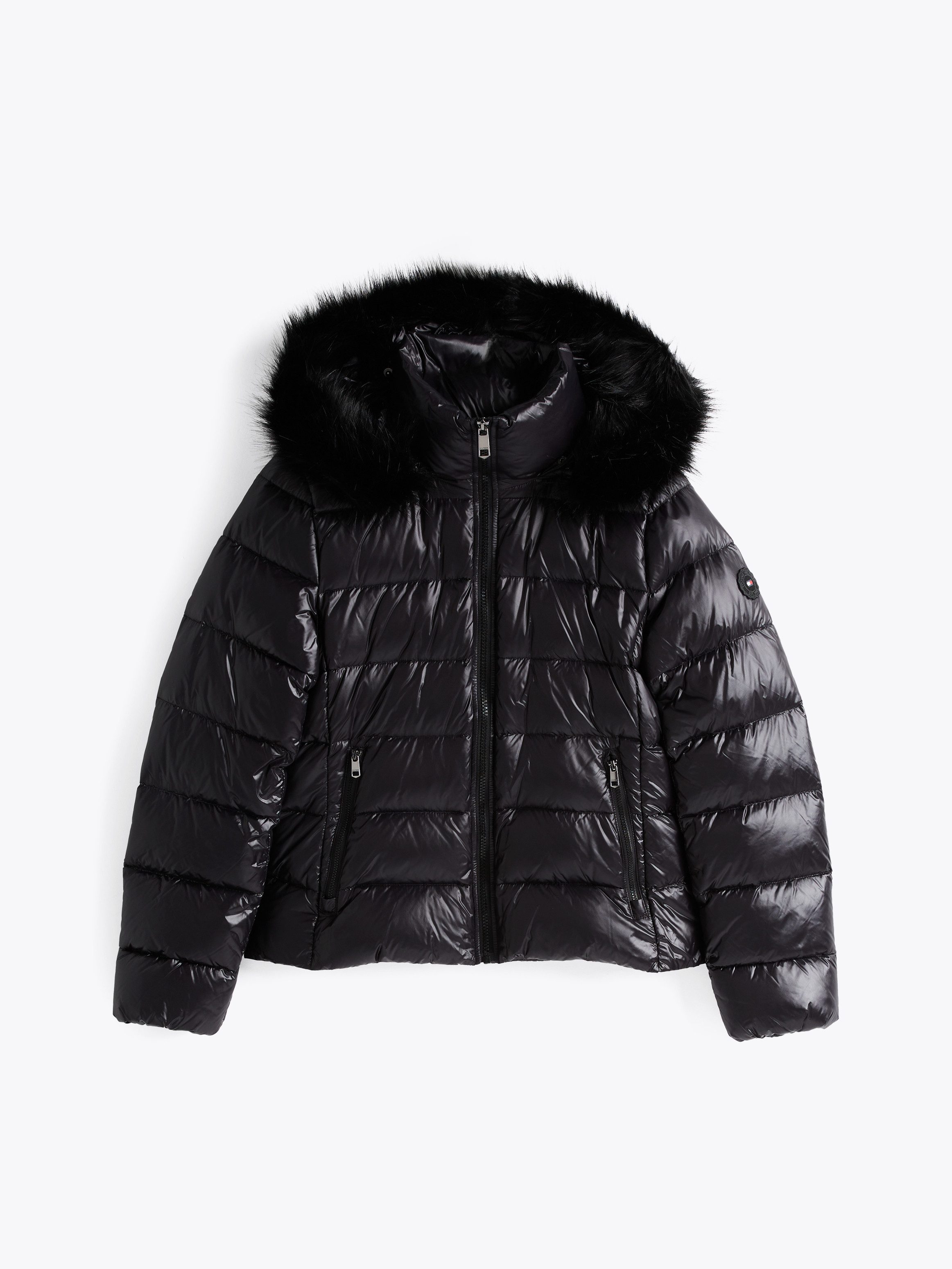 Tommy Hilfiger Gewatteerde jas met gestempeld logo