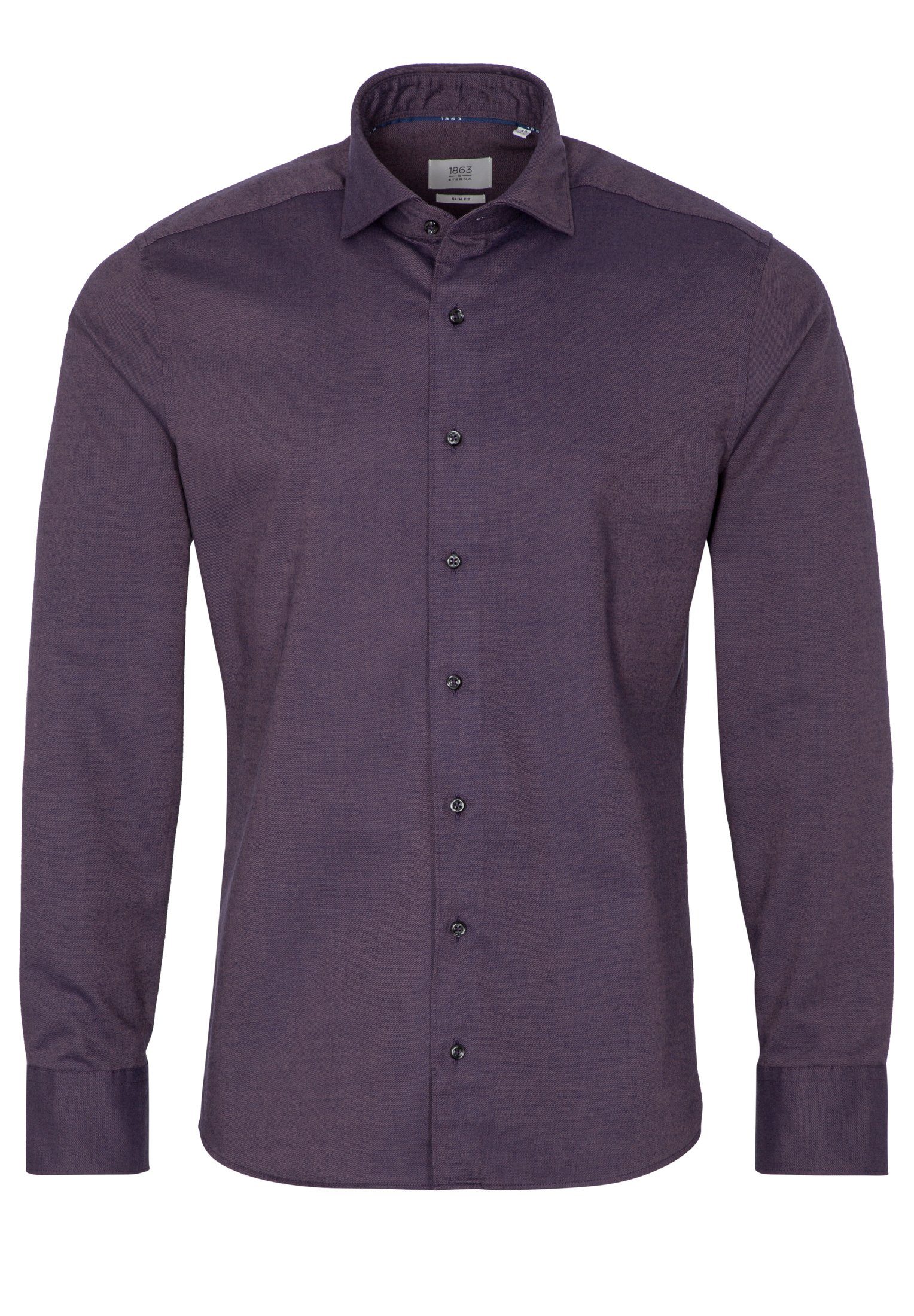 Eterna Overhemd met lange mouwen Comfort fit NON IRON (strijkvrij)