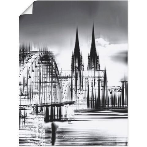 Artland artprint Köln Skyline Collage III
