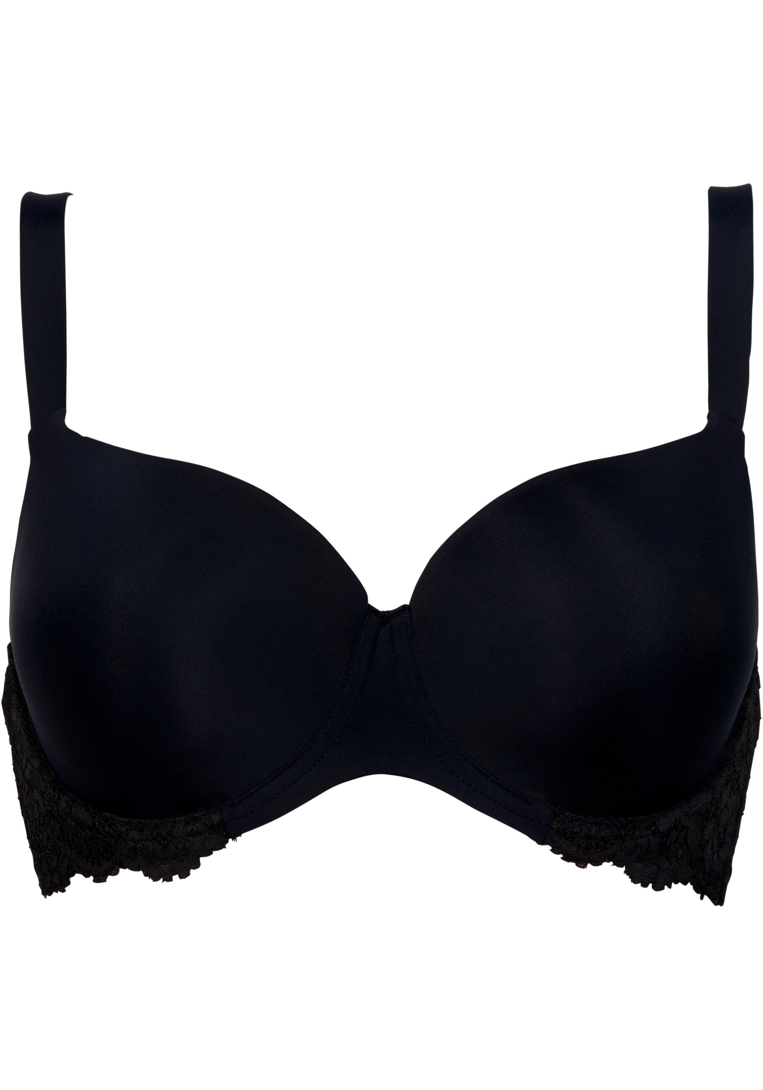 After Eden D-cup & up T-shirt-bh Liv met fijne puntige versieringen