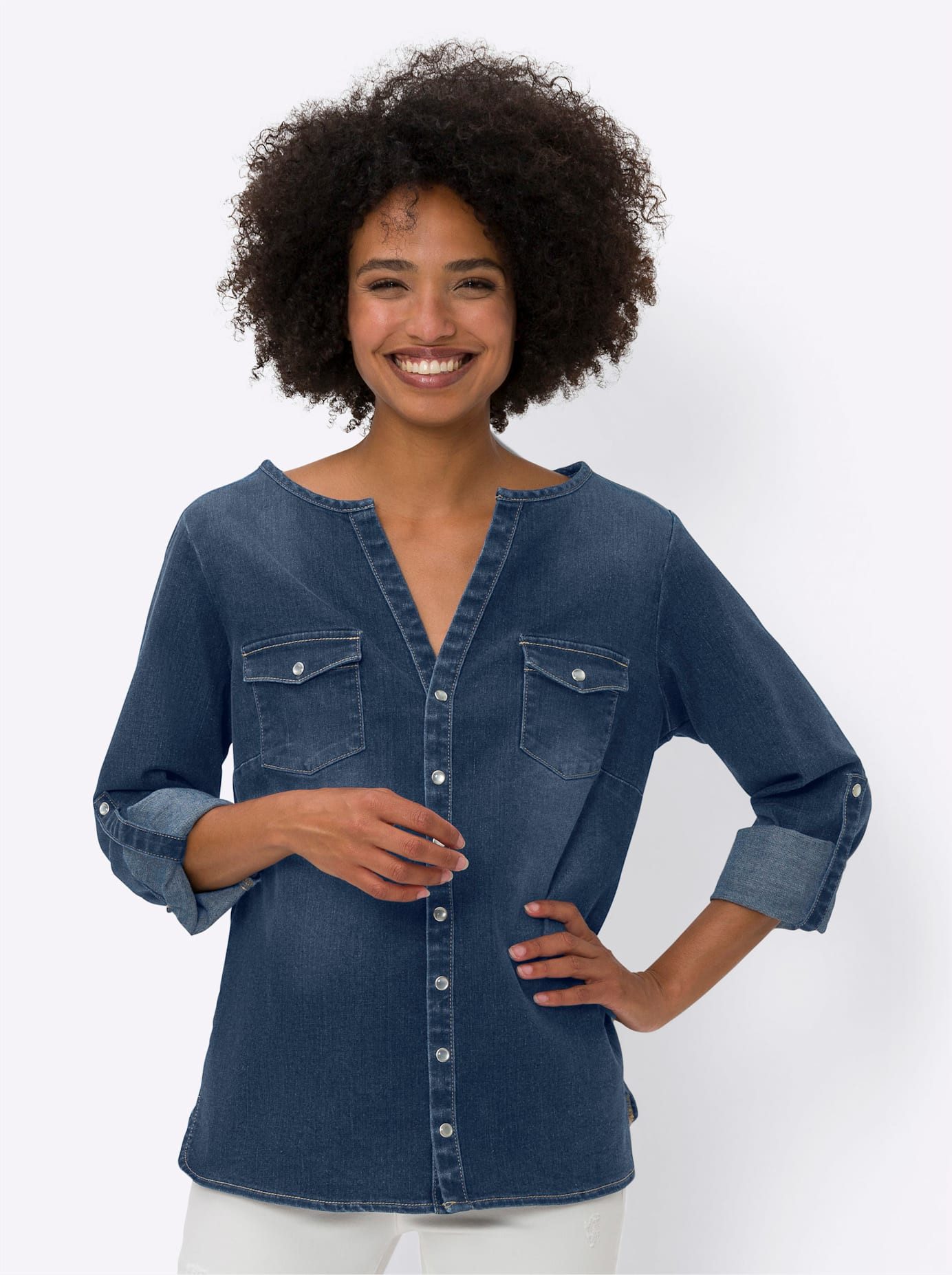 heine Jeans blouse