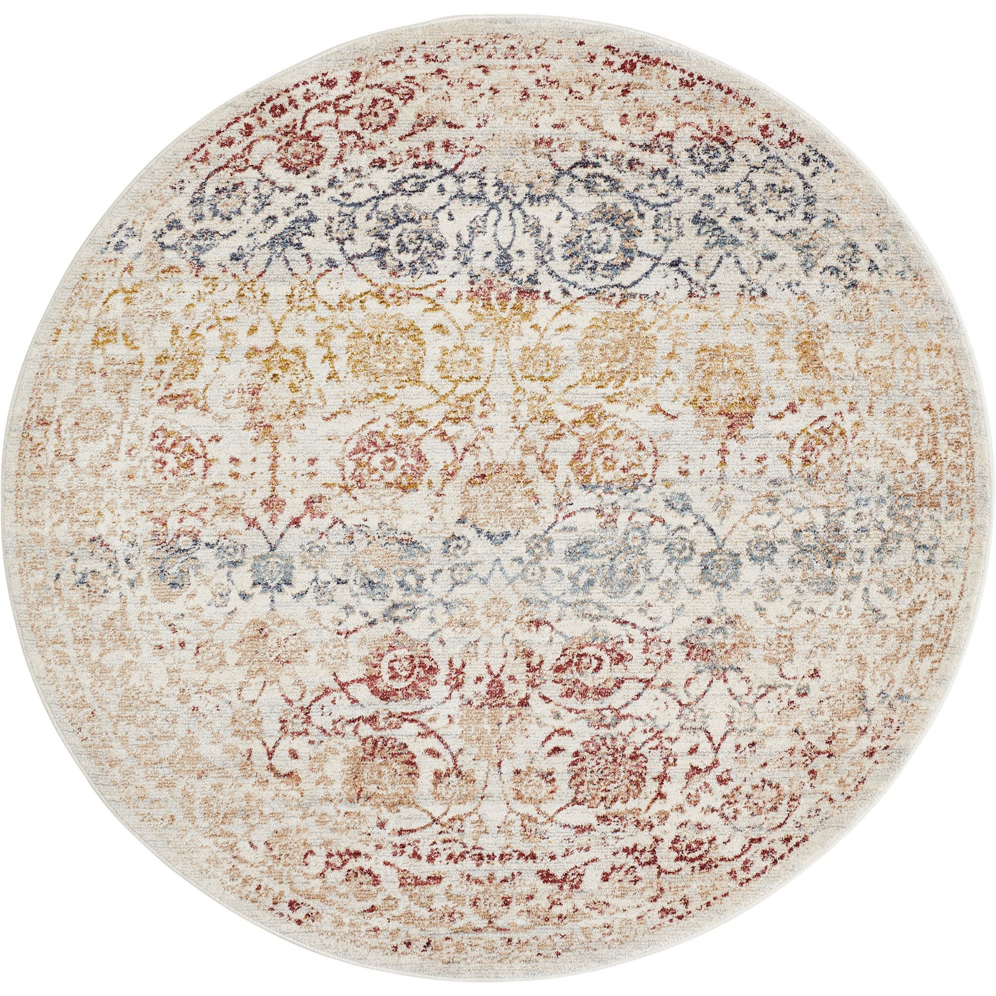 LUXOR living Vloerkleed Rocco Vintage-look, bloemig ontwerp, woonkamer, slaapkamer
