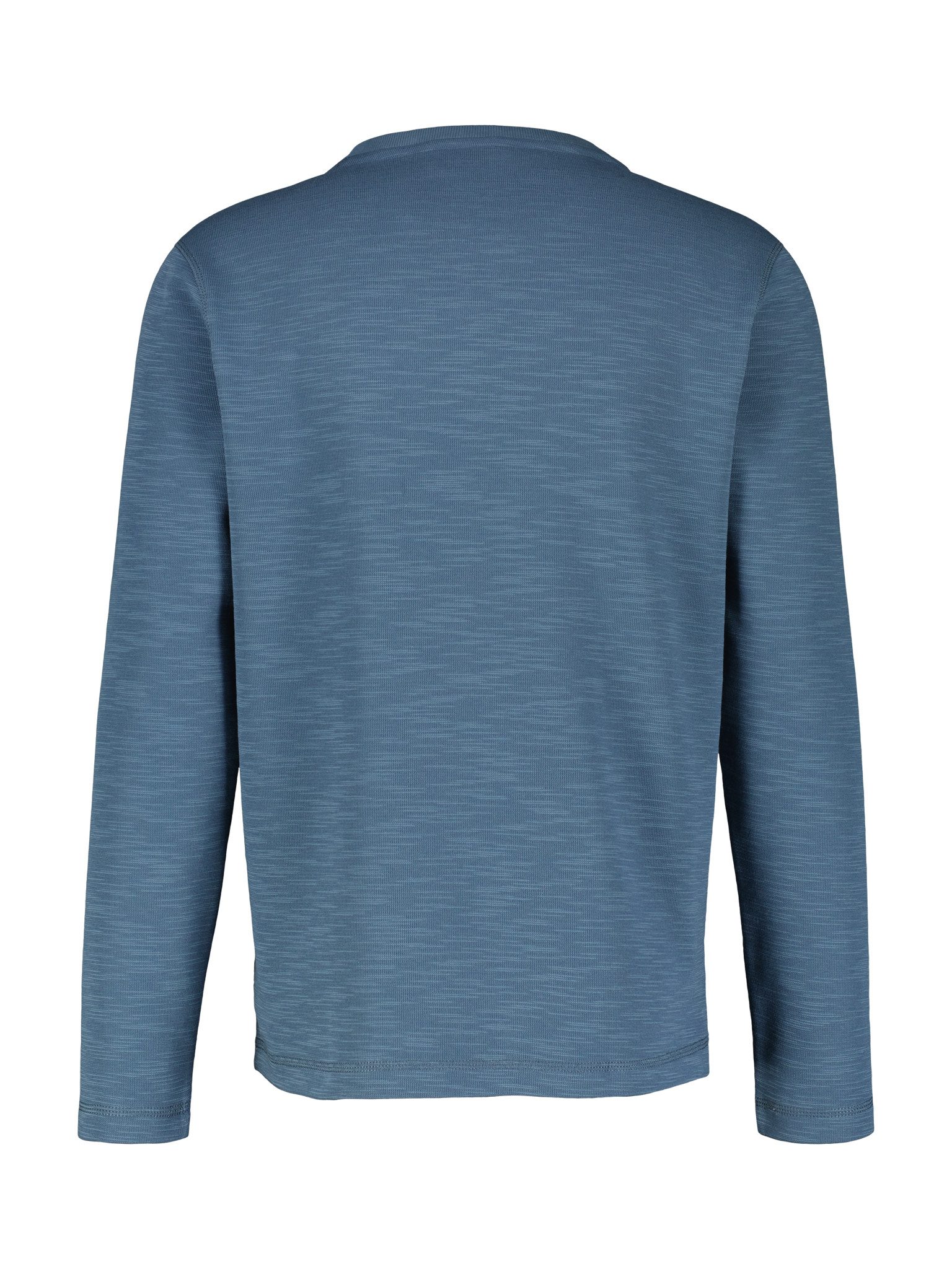 Lerros Shirt met lange mouwen met serafino-hals