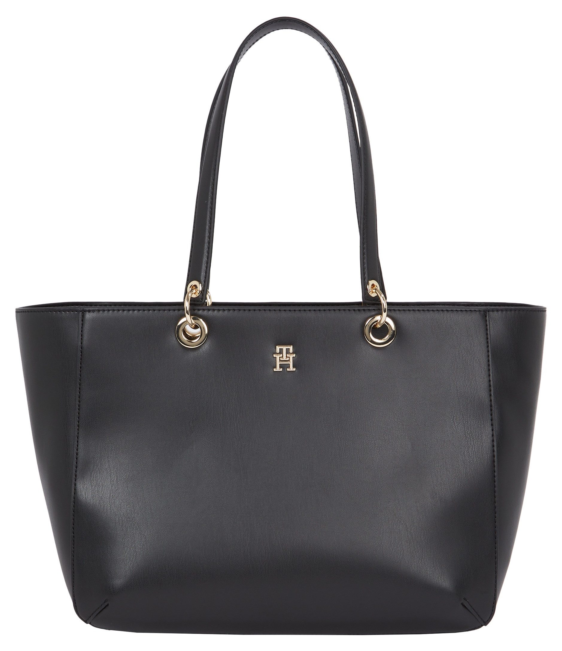 Tommy Hilfiger Shopper Women TH CHIC Tote Hengeltas schoudertas umhängetas met gouden details