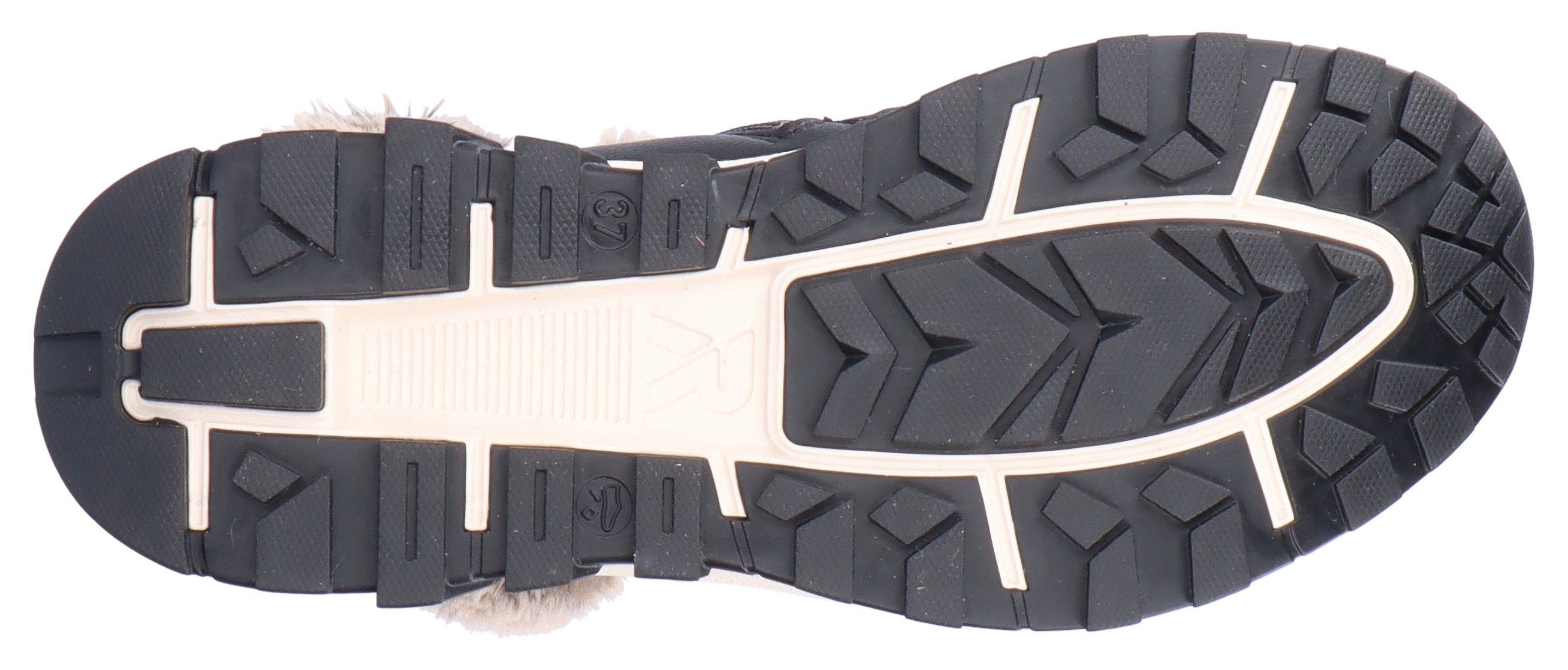 RIEKER Sport Winterlaarzen Hightop sneakers, veterschoenen, winterlaarzen met lamswolvoering