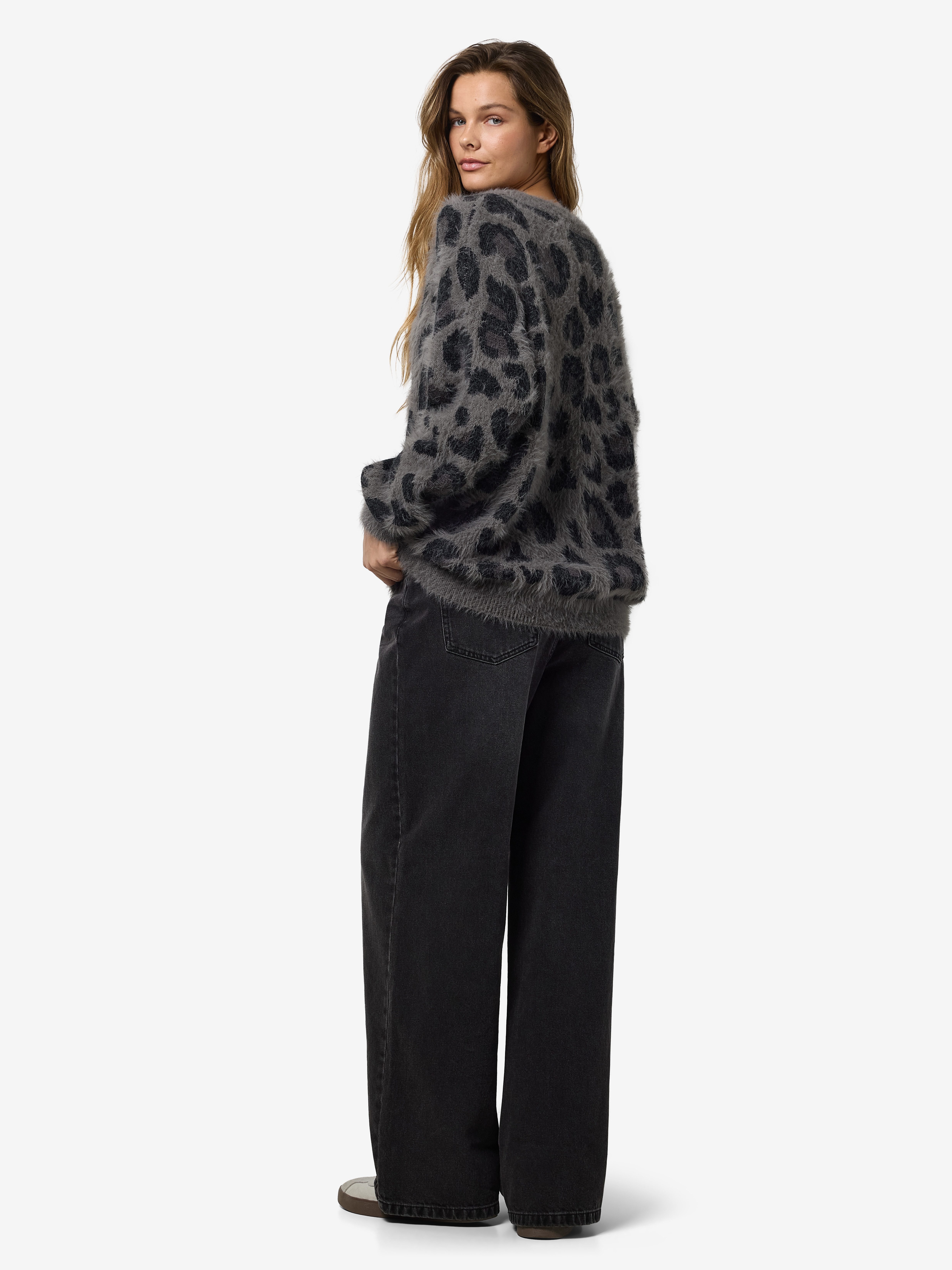 Noisy may Vest NMFLYNN L/S V-NECK KNIT CARDIGAN NOOS