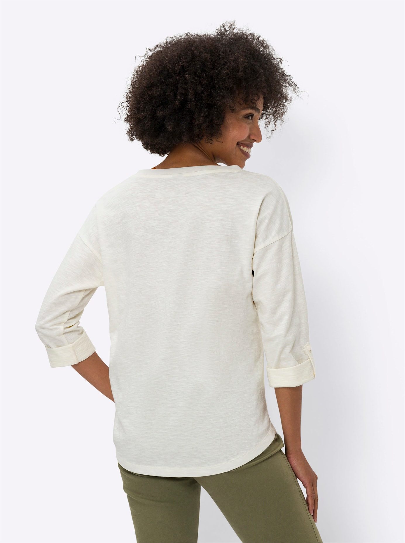 heine Shirt met 3/4 mouwen Shirt (1-delig)