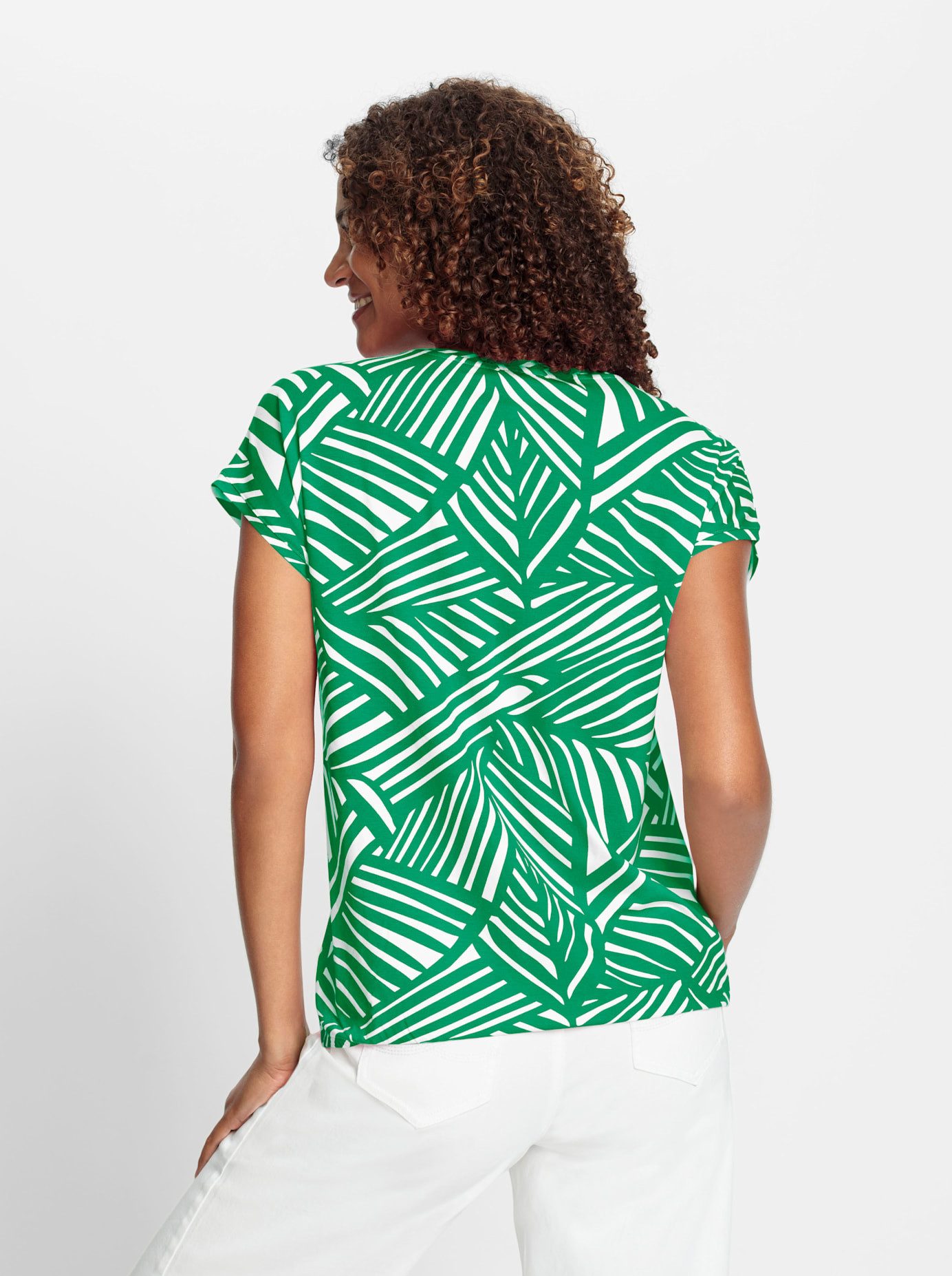 Casual Looks Shirt met ronde hals Shirt (1-delig)