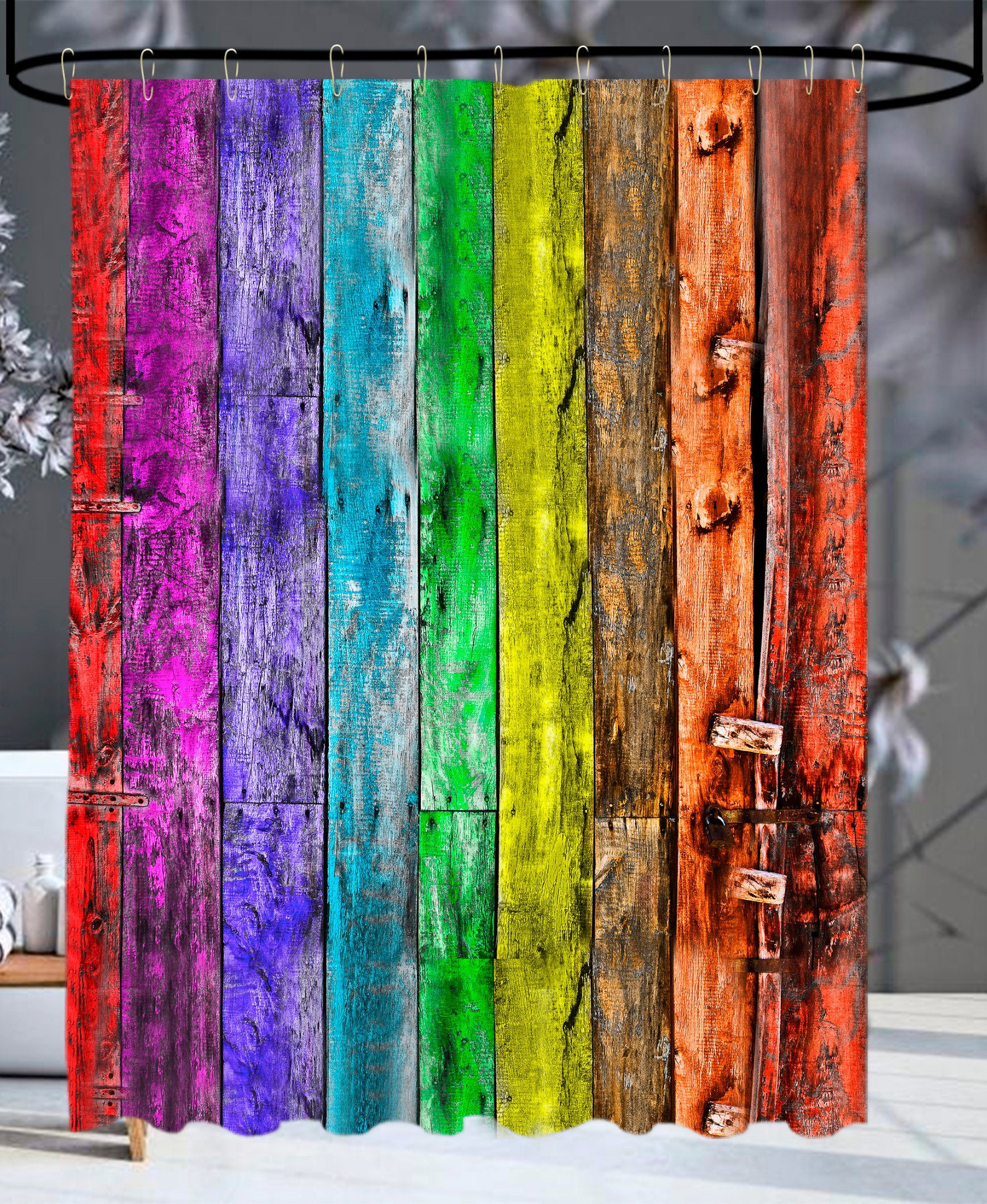 Sanilo Douchegordijn Rainbow Hoogte 200 cm