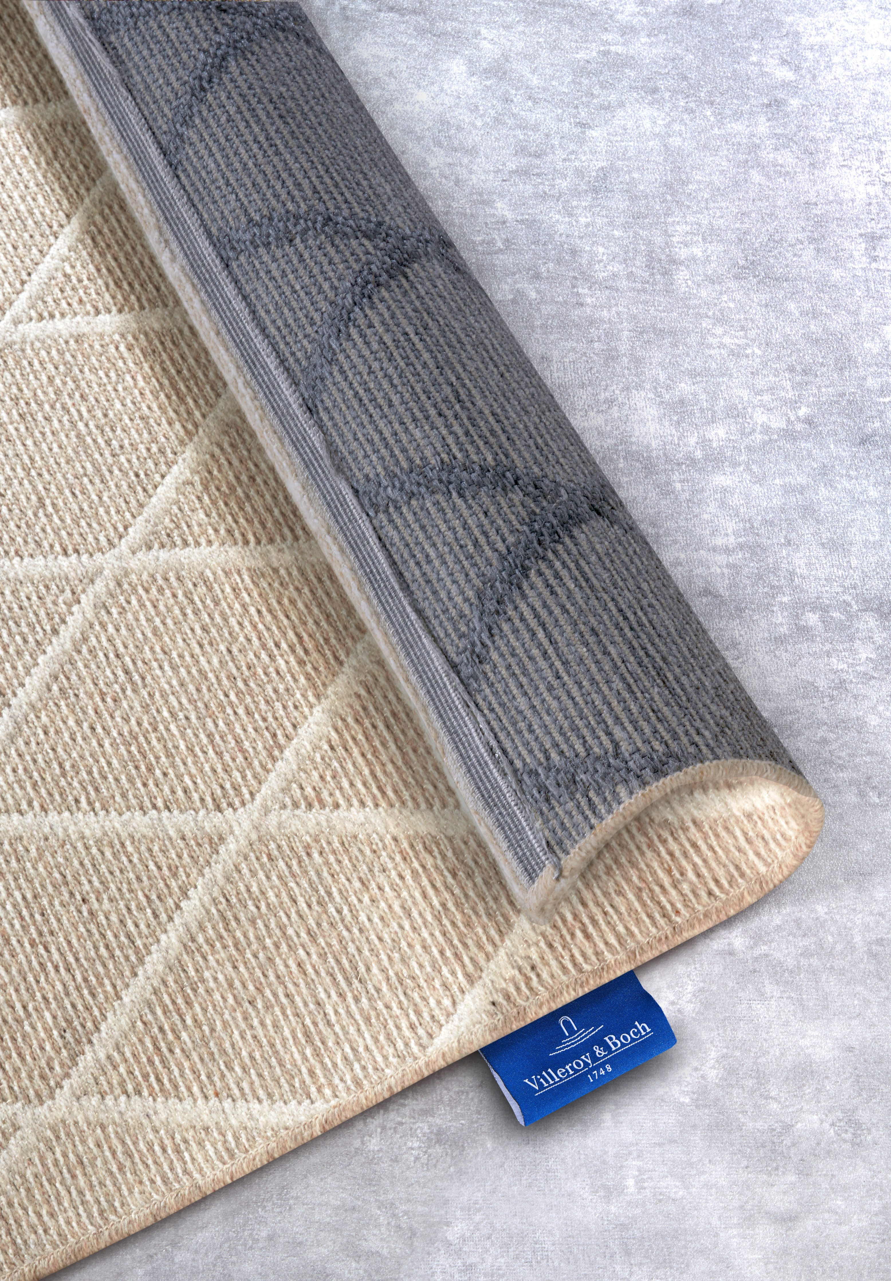 Villeroy & Boch Wollen kleed Maria Scheerwol, wol, natuur, woonkamer, slaapkamer, boho, scandi