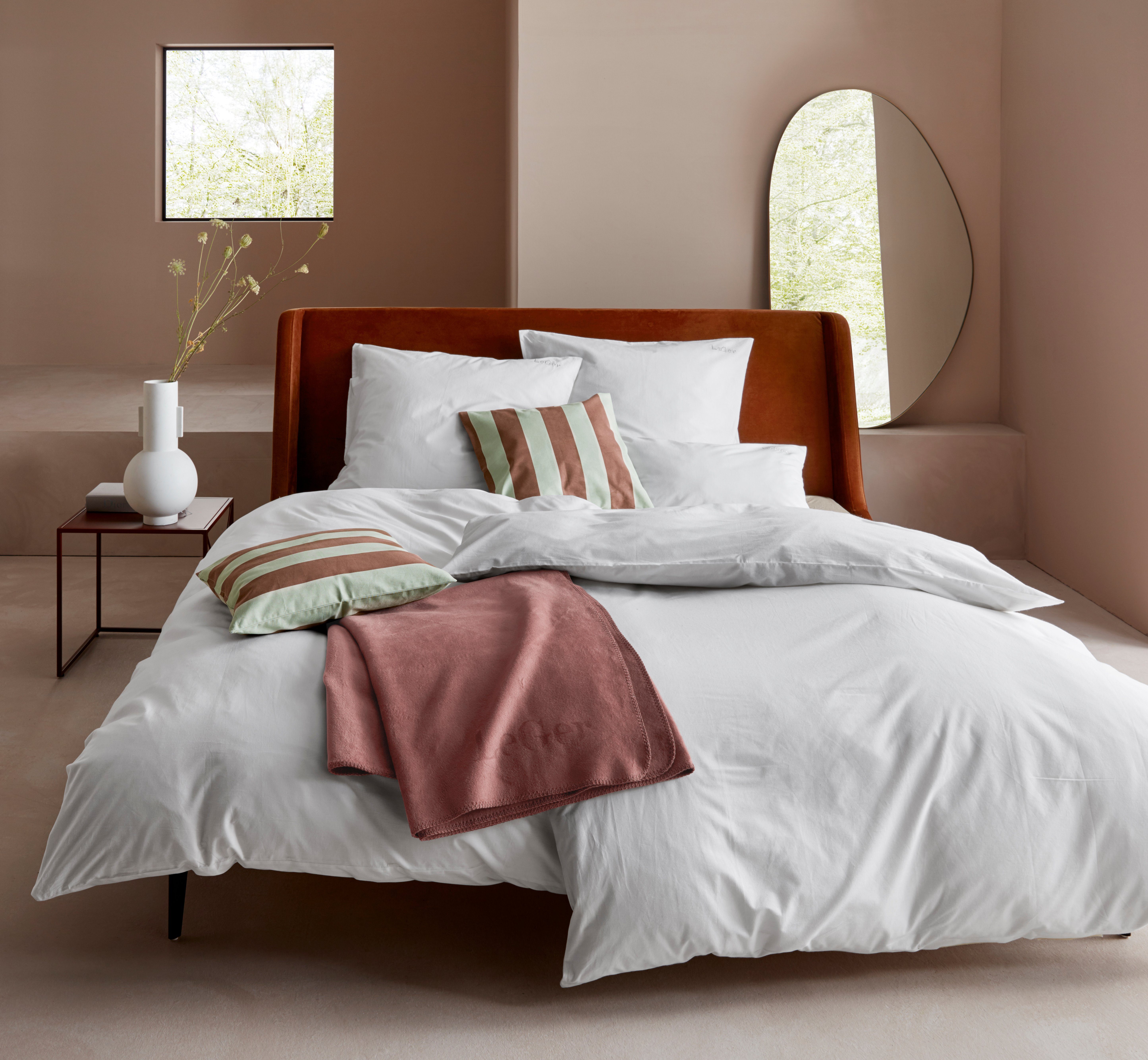 LeGer Home by Lena Gercke Deken Anisa met modern opschrift, knuffeldeken