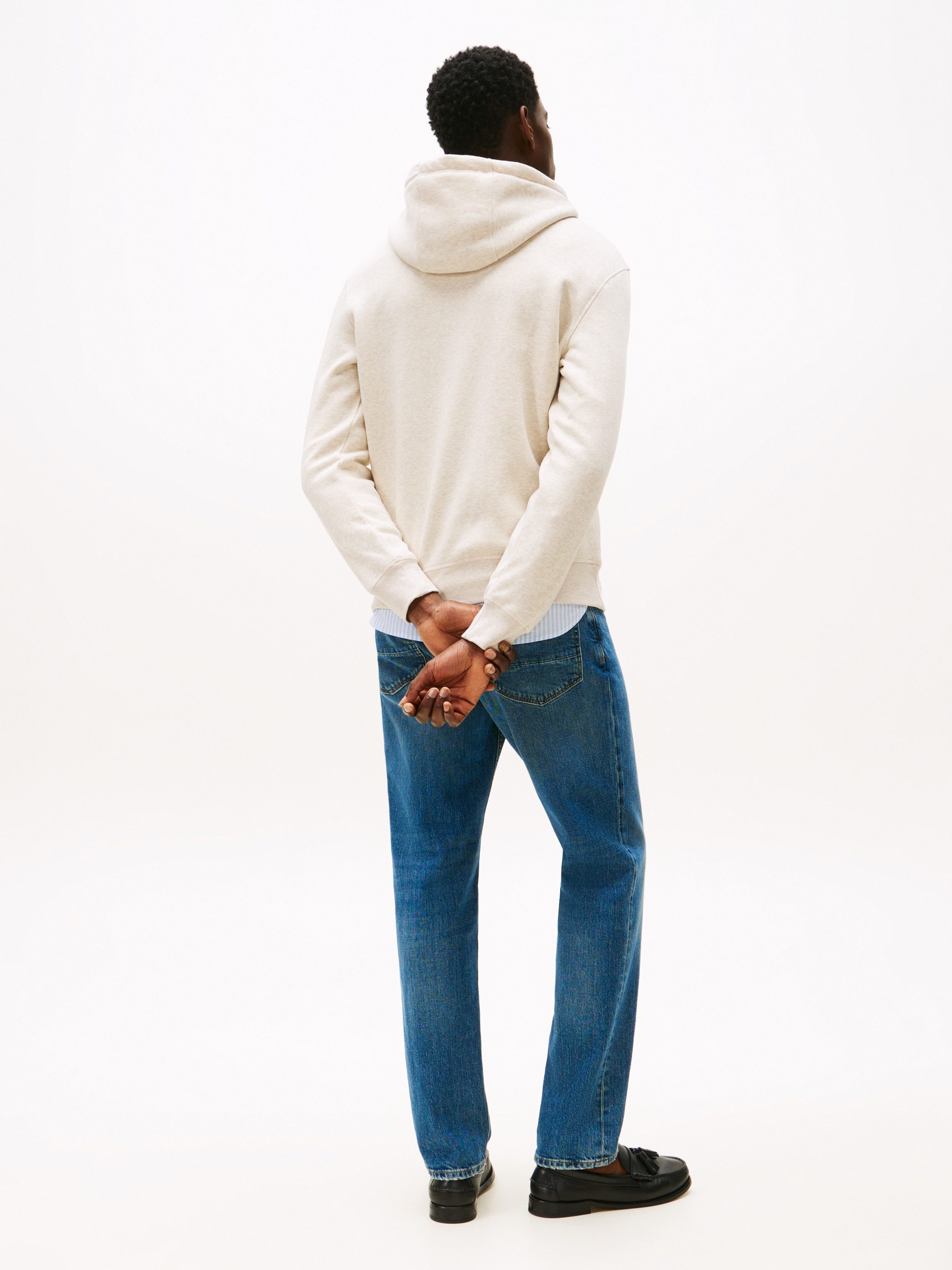 Tommy Hilfiger Hoodie TOMMY LOGO HOODY met capuchon en kangoeroezak