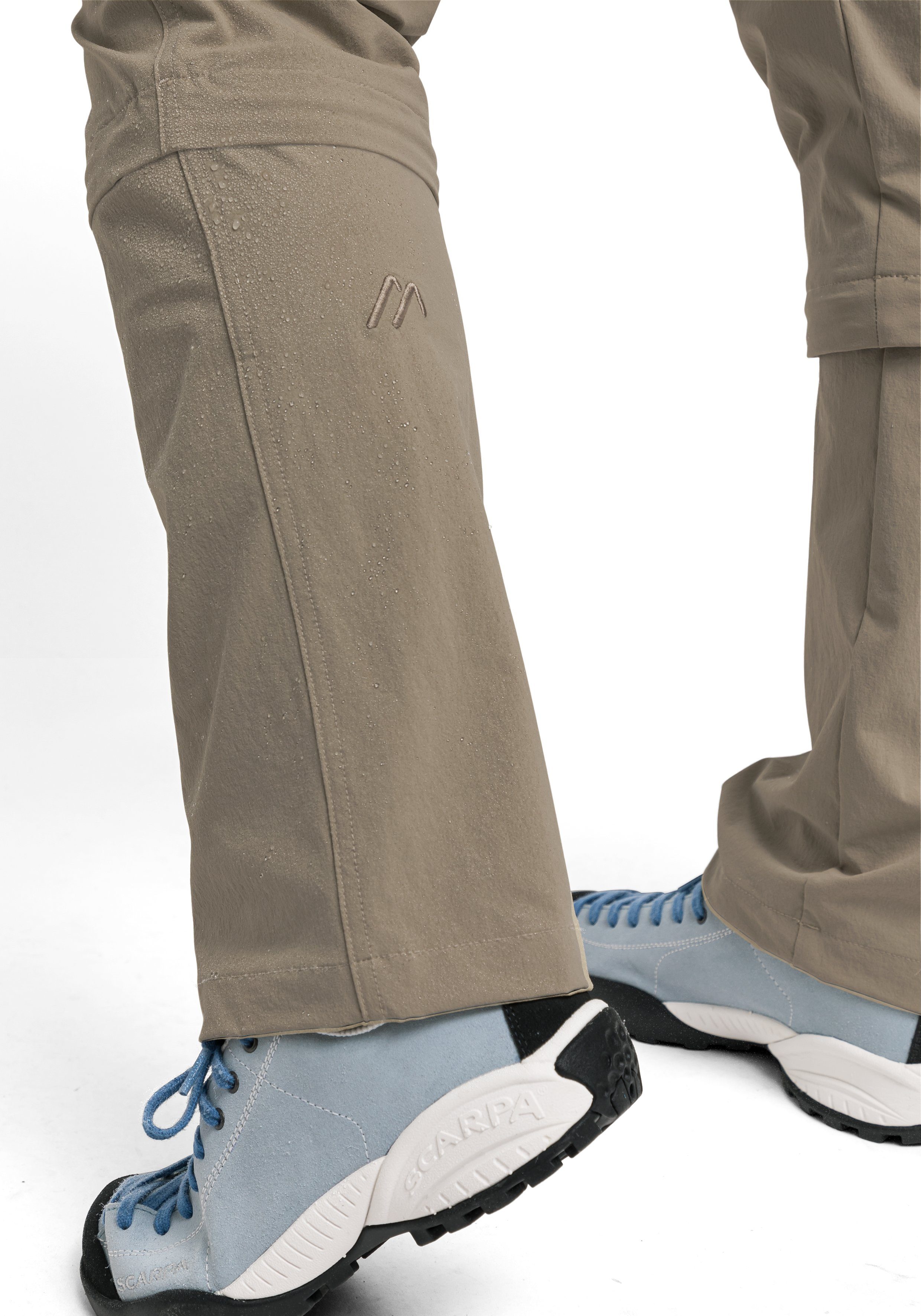 Maier Sports Functionele broek Arolla Dames wandelbroek afritsbare outdoorbroek 3 zakken regular fit