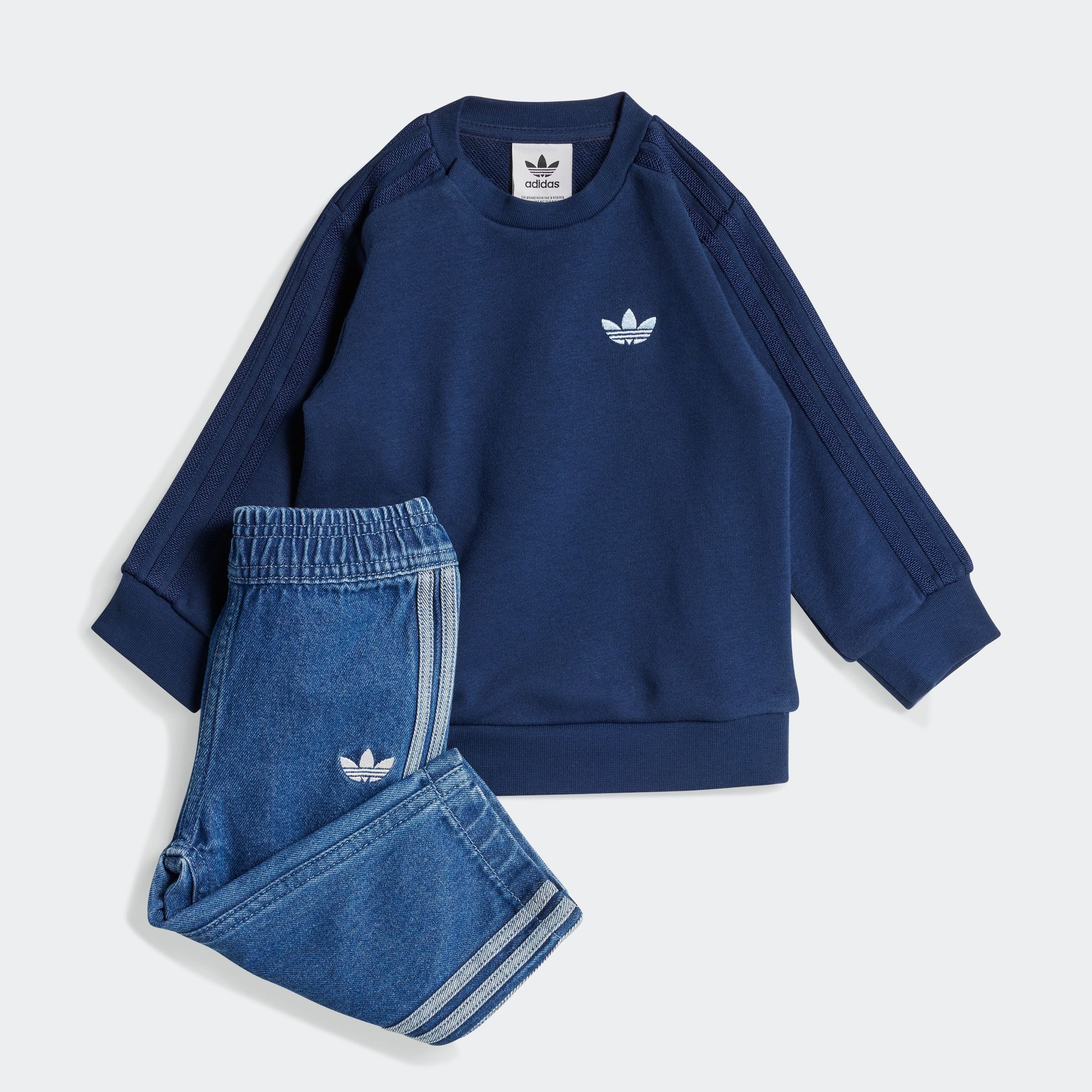 adidas Originals Trainingspak DENIM CREW SET (2-delig)