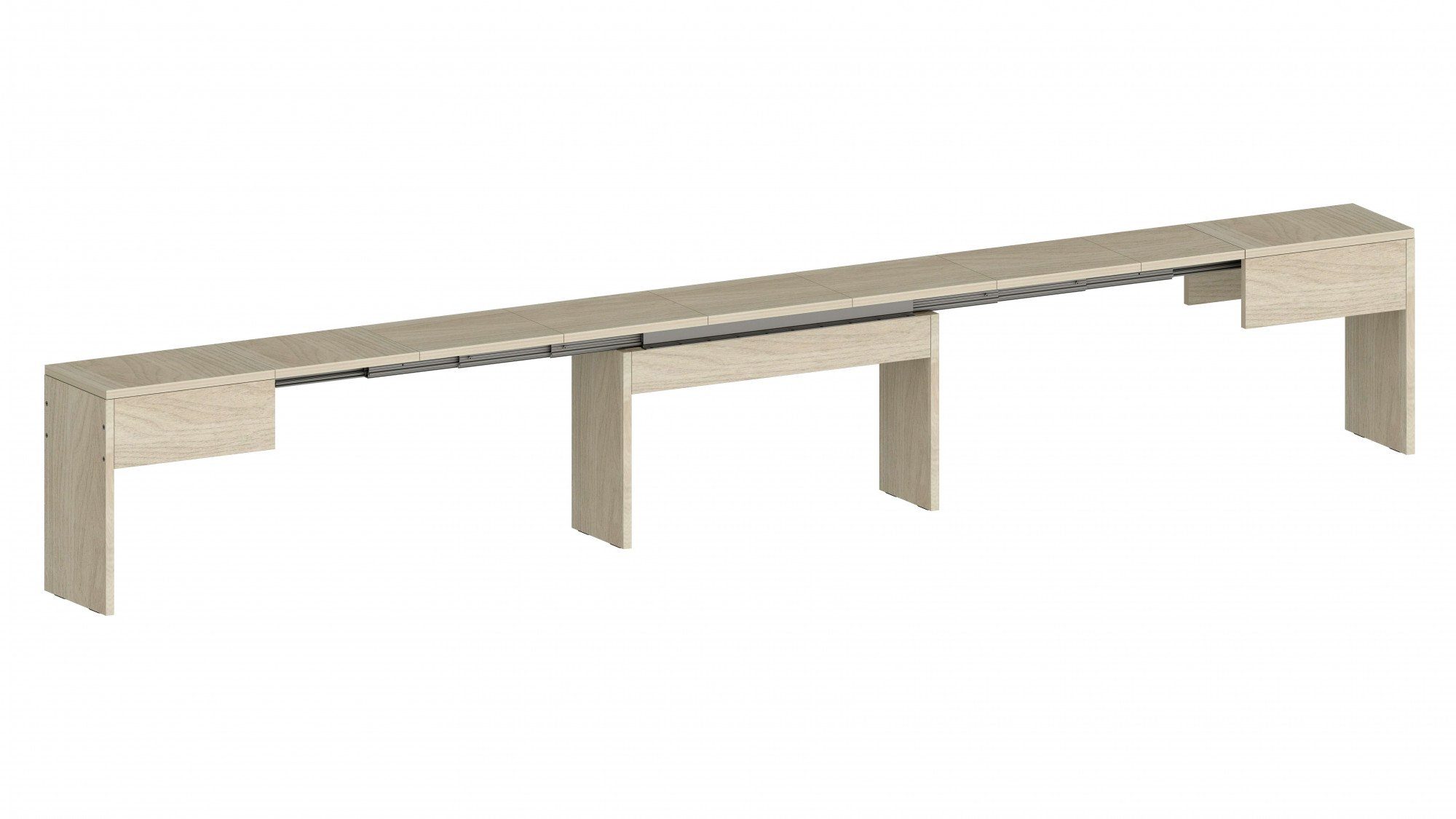 INOSIGN Zithoek Praktika Uitschuifbaar tot 290 cm per bank (voordeelset, 2-delig)