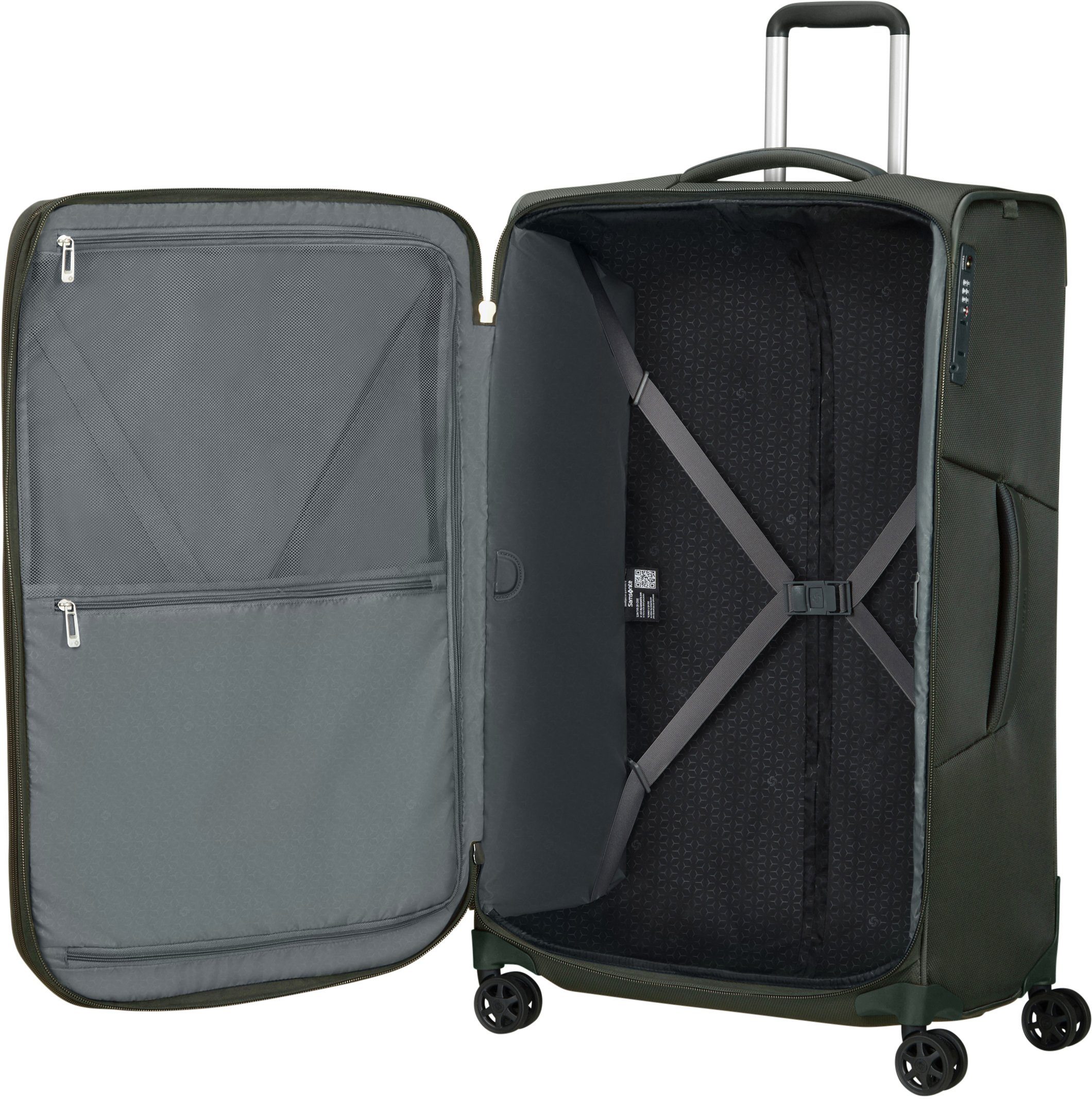 Samsonite Zachte bagage trolley RESPARK exp, verschillende maten en kleuren Reiskoffer incheckbagage reisbagage met volumevergroting