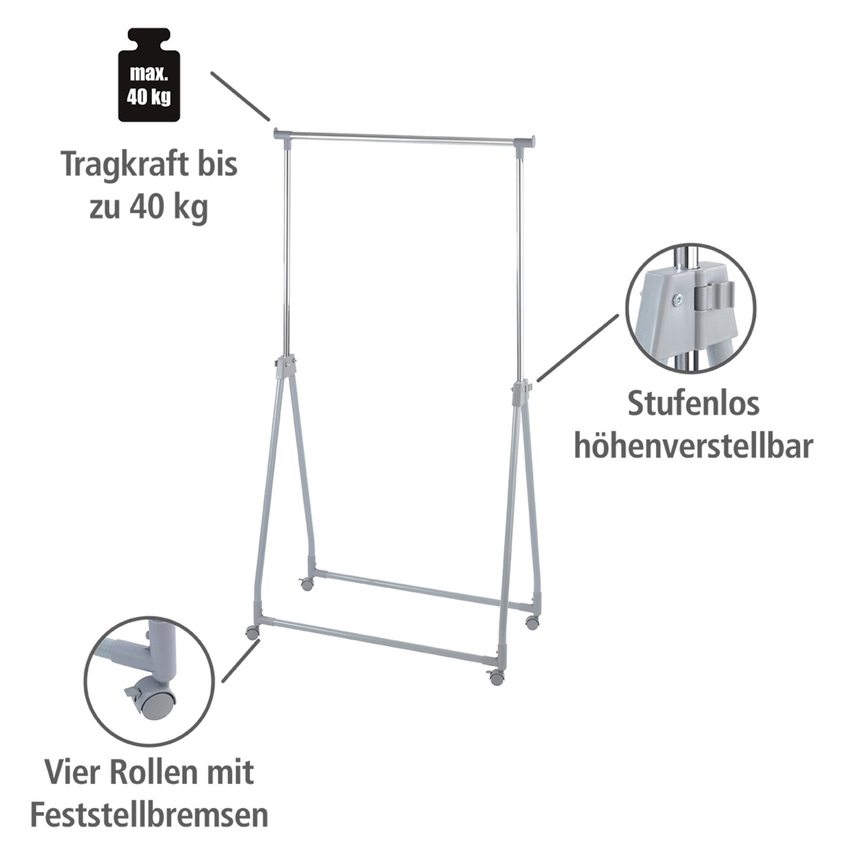 WENKO Staande kapstok
