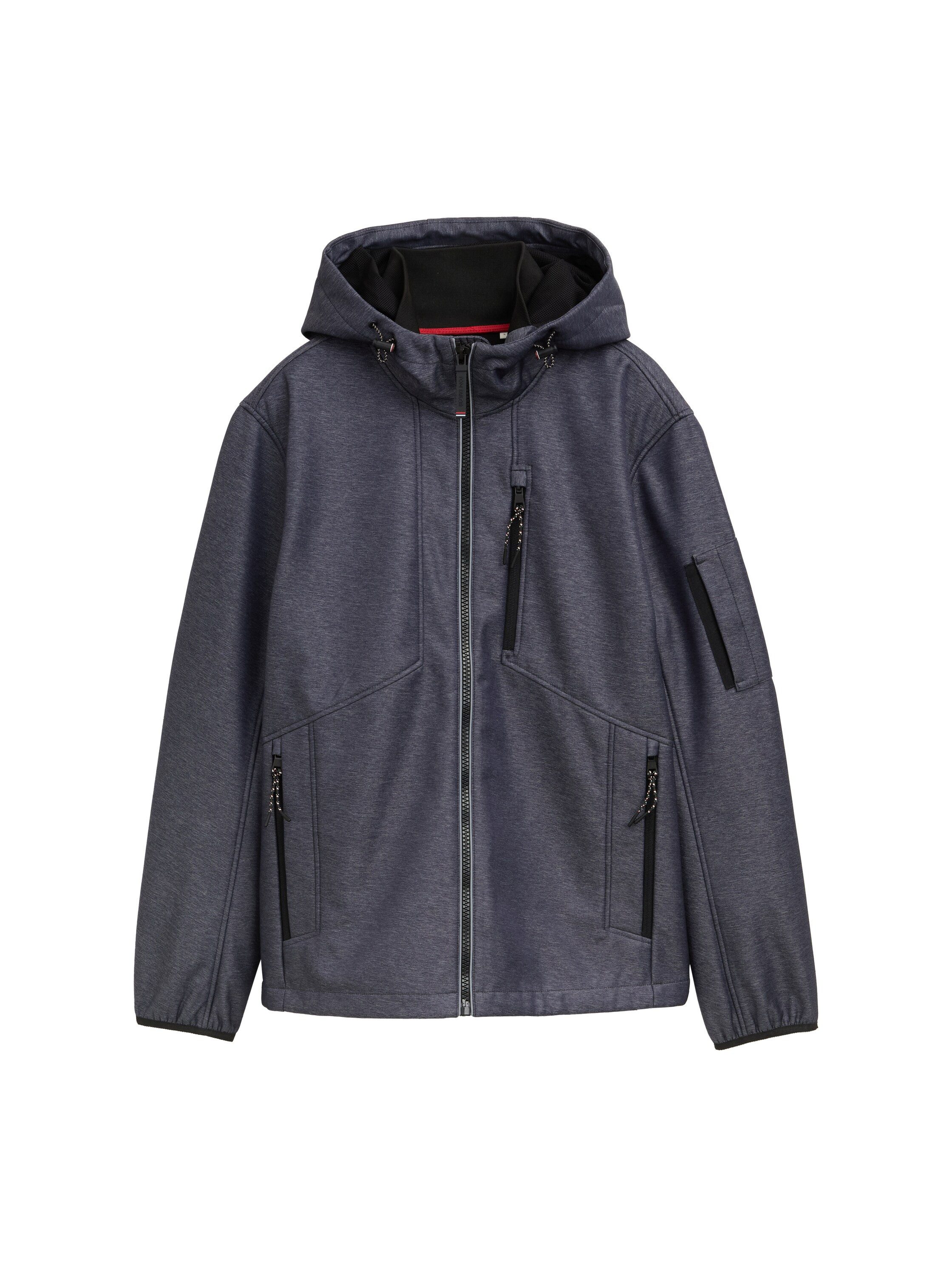 Tom Tailor Softshell-jack met een capuchon