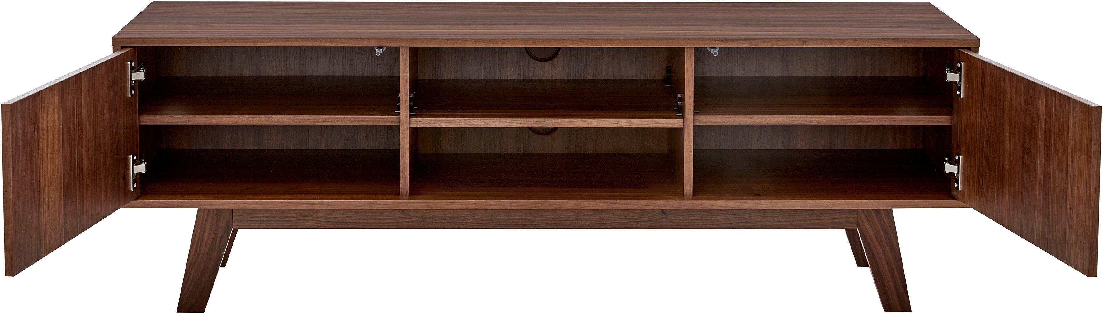 Guido Maria Kretschmer Home&Living Tv-meubel Orlando Breedte 150 cm, houtfineer, push-to-openfunctie