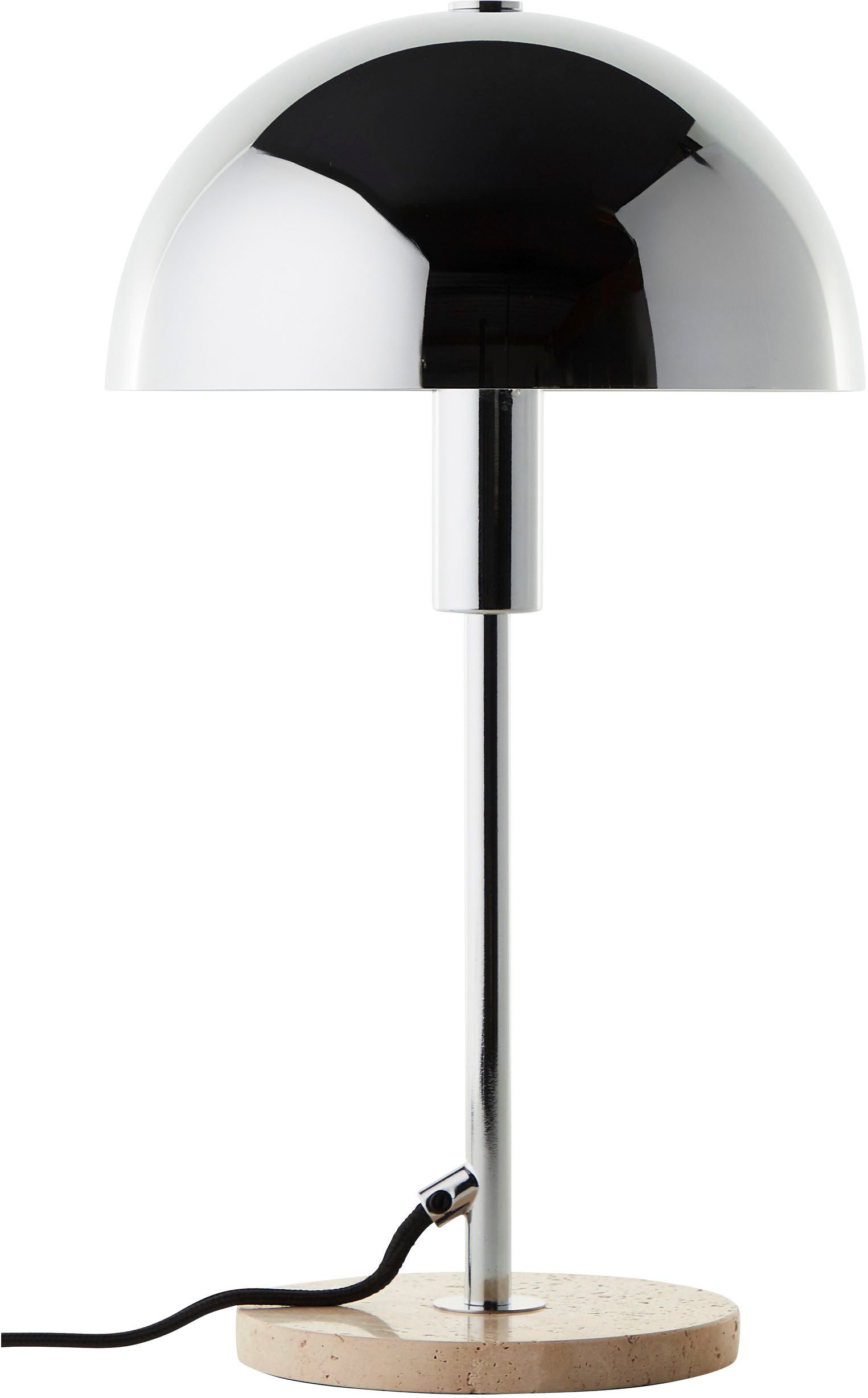 LeGer Home by Lena Gercke Tafellamp Linnea paddenstoel lamp - travertijn steenvoet Paddenstoel lamp, tafellamp, hoogte 35,5 cm, natuursteen, paddenstoellamp (1 stuk)
